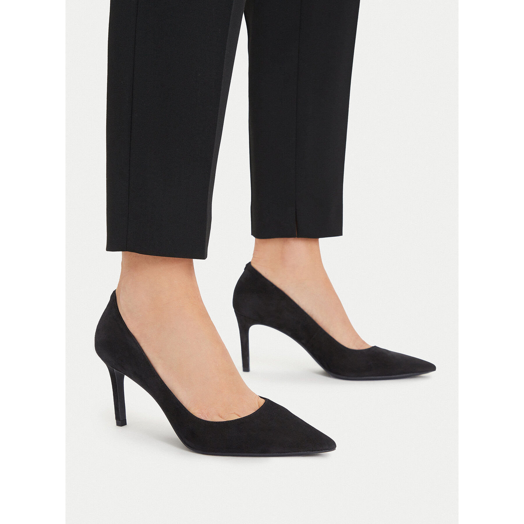 Pantofi cu toc subțire MICHAEL Michael Kors Alina 40F2HNMP1S Negru