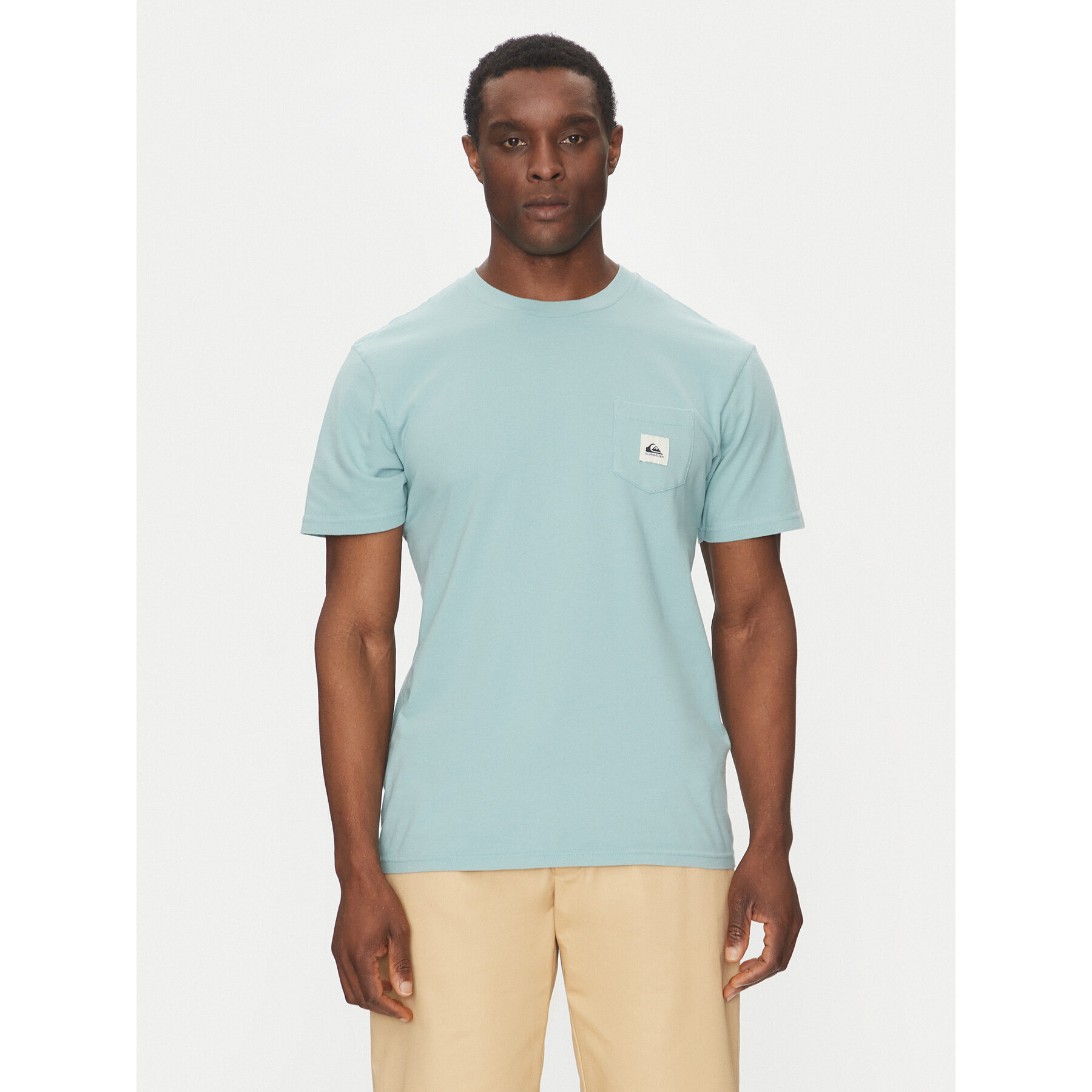 Quiksilver T-Shirt EQYZT08062 Γαλάζιο Regular Fit