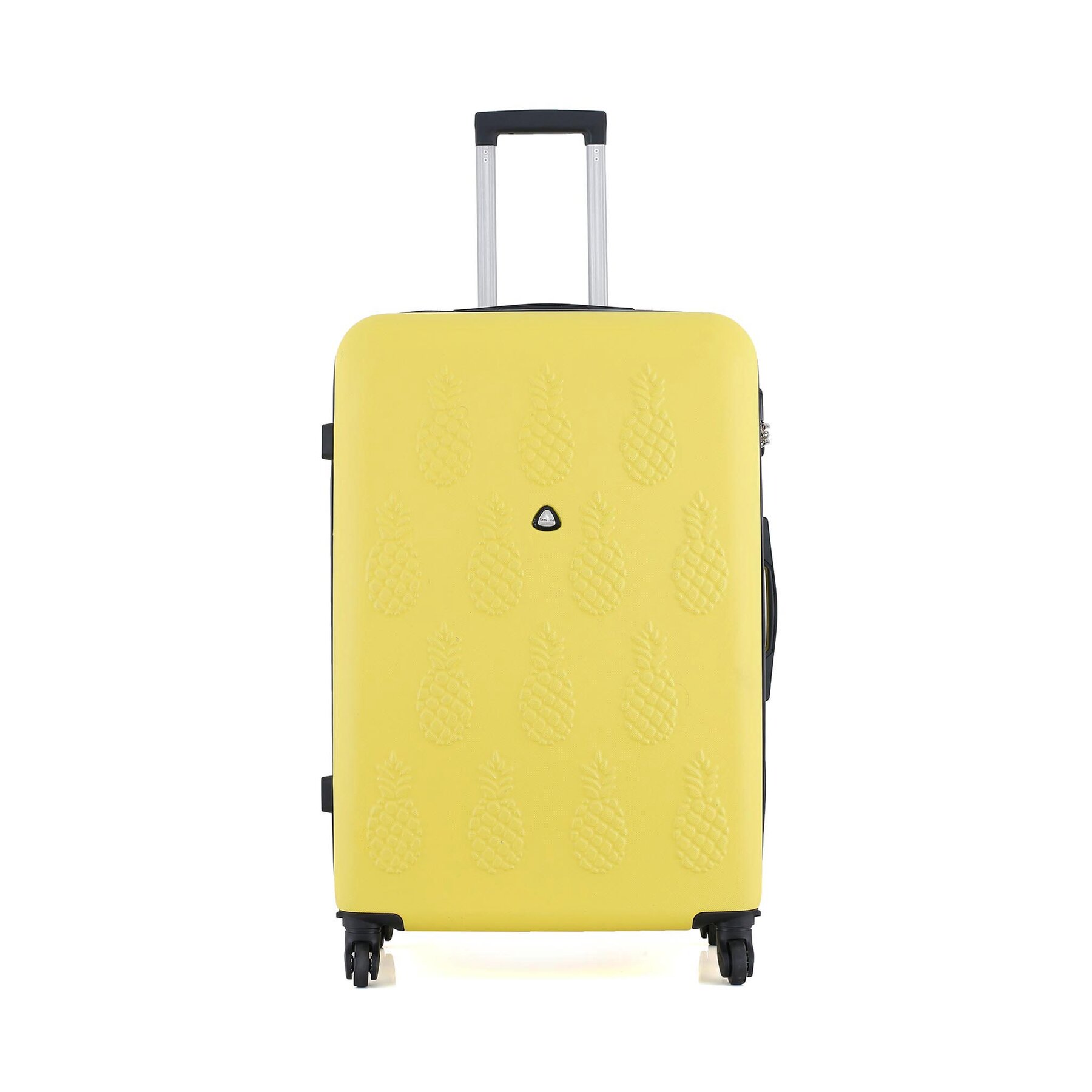 Valiză mare Semi Line T5571-6 Galben