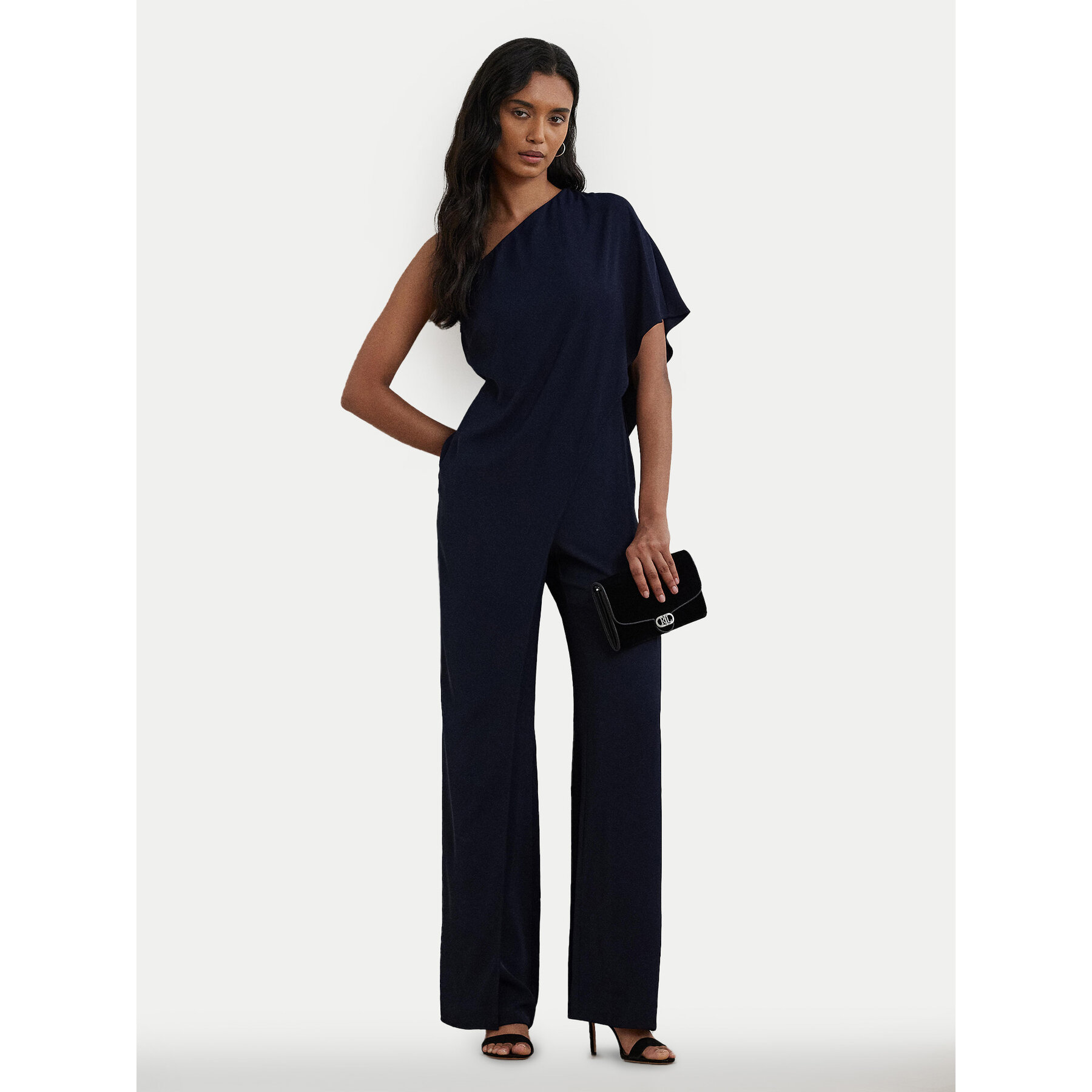 LAUREN RALPH LAUREN Jumpsuit 2,53909E+11 Dunkelblau Regular Fit
