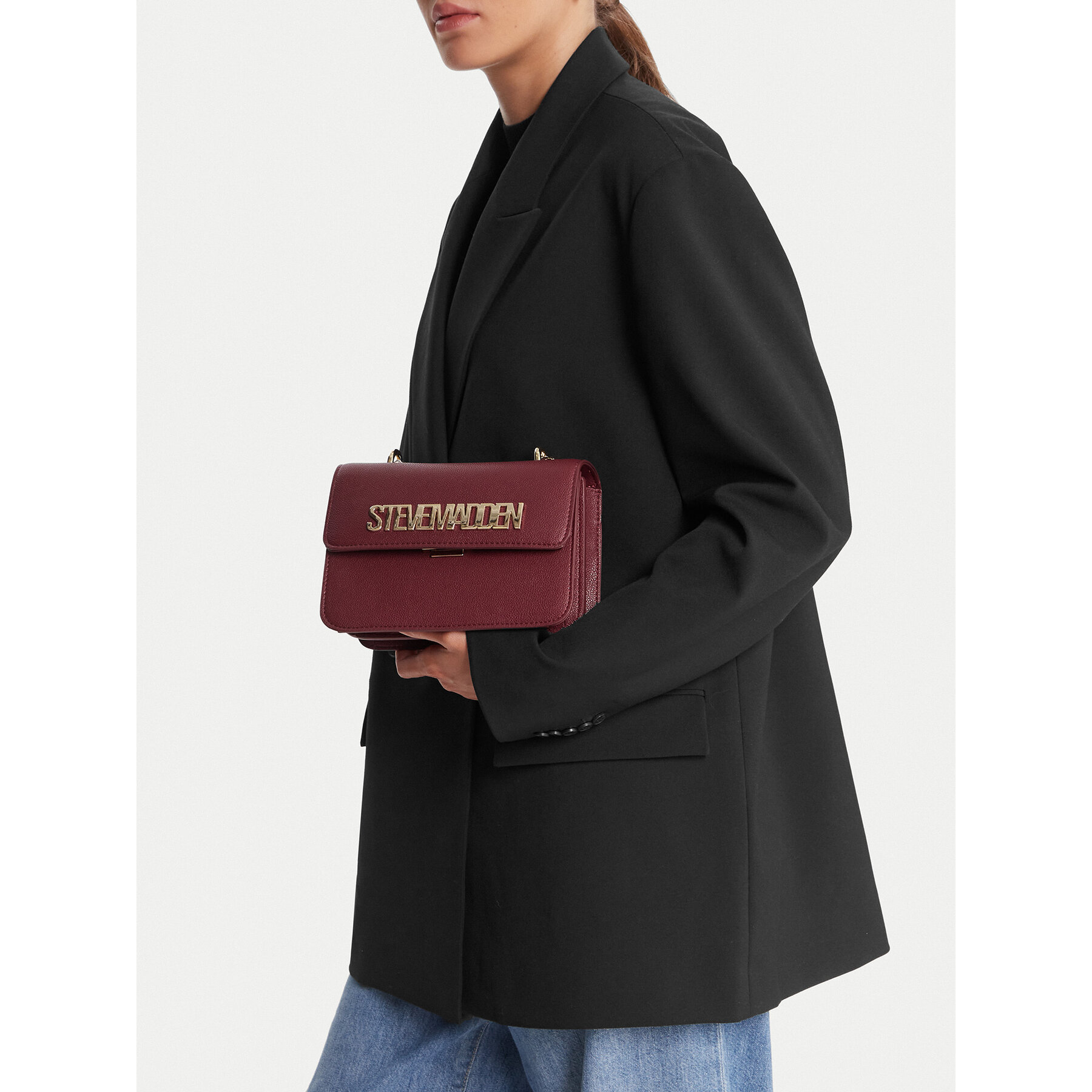 Дамска чанта Steve Madden Bstakes-2 SM13001826 Бордо
