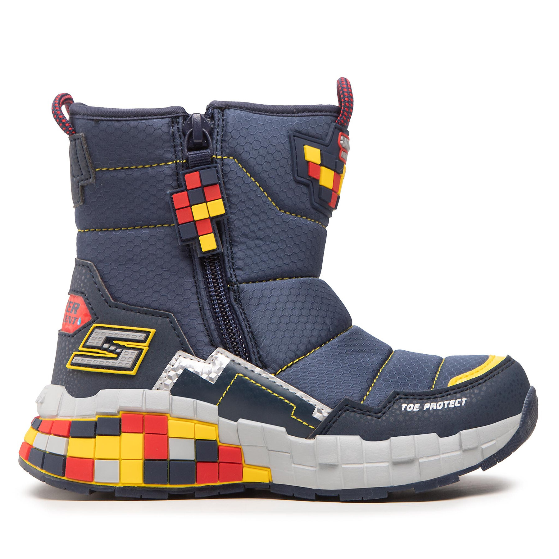 Botas de nieve Skechers Cuboforce 402198L/NVRD Azul marino