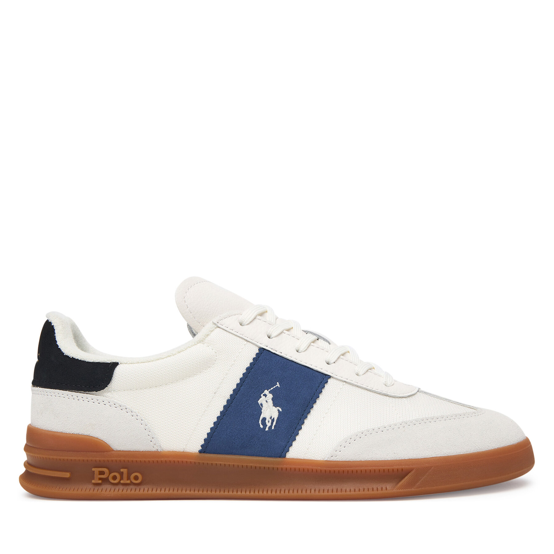 Sneakersy Polo Ralph Lauren 809P01616002 Biela