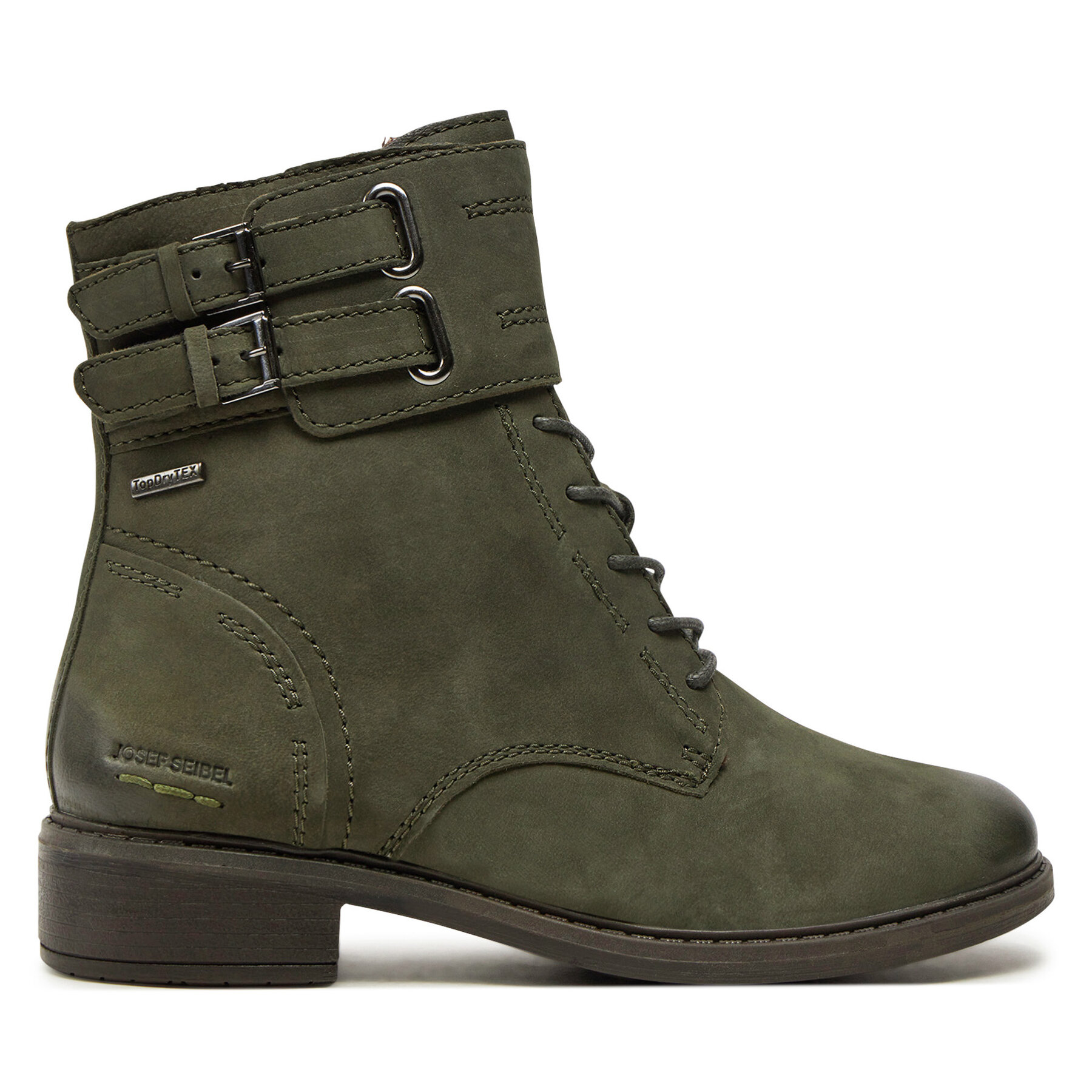 Damen Stiefeletten Josef Seibel, Schuhgröße 37, Grün, Selena 51 97451