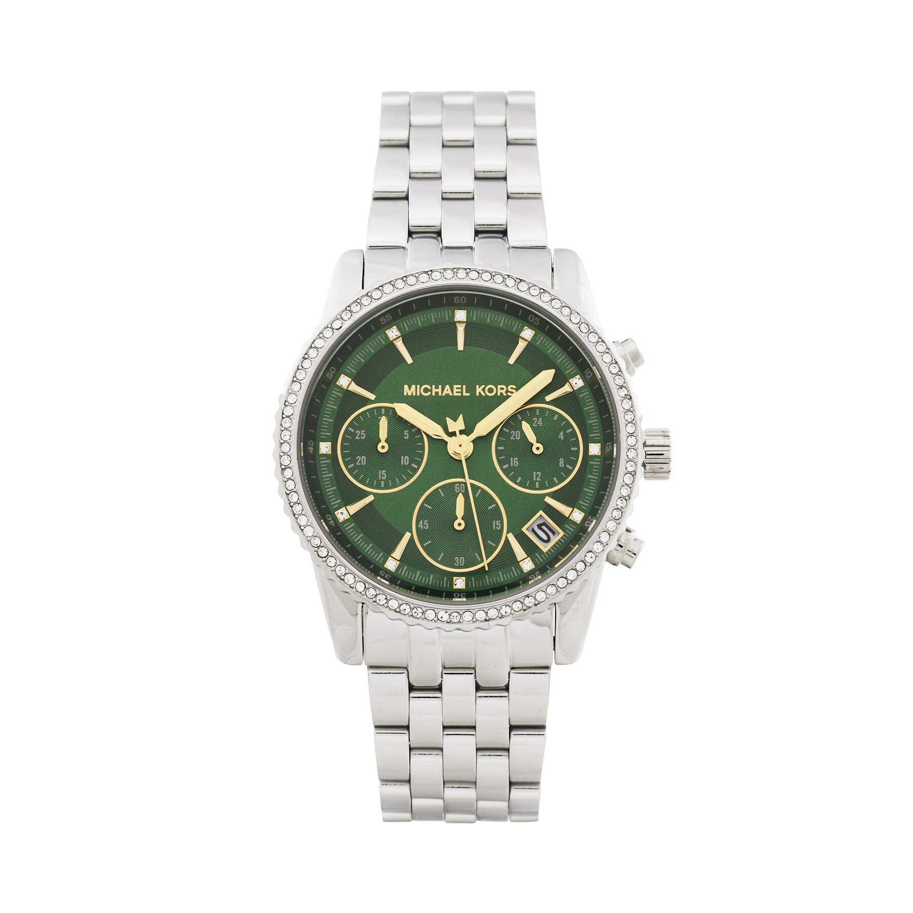 Sat Michael Kors Bryant Chrono MK7583 Srebrna