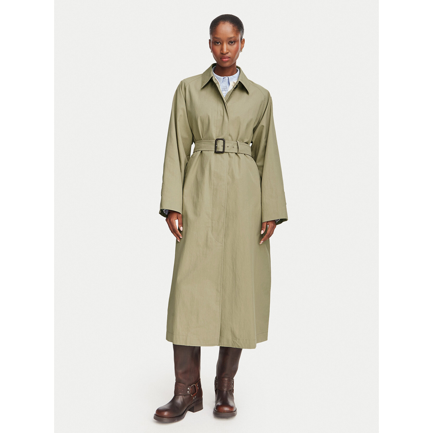 Weekend Max Mara Übergangsmantel Angus 2625026041 Beige Regular Fit