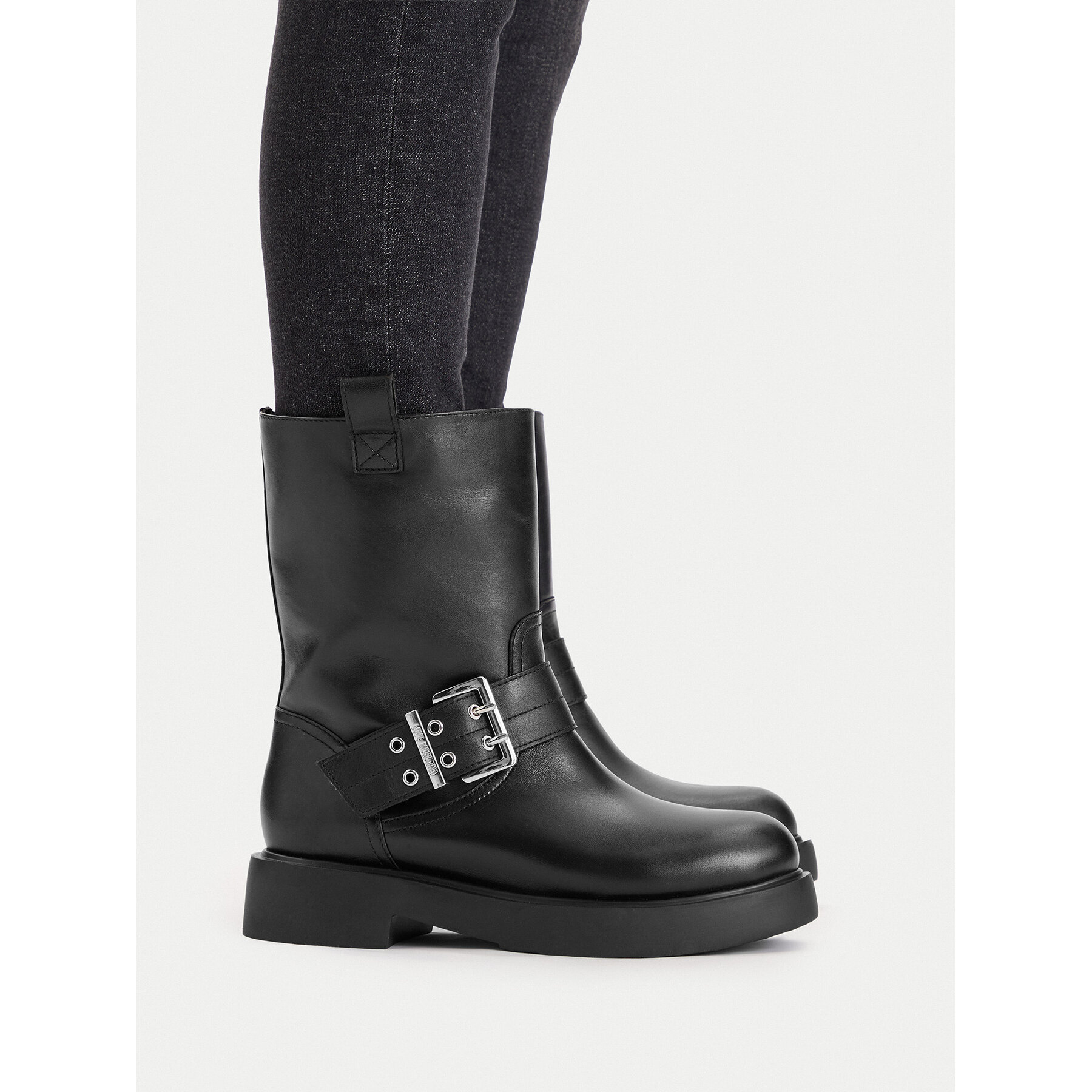 Botine LOVE MOSCHINO JA24064G1NIA000A35 Negru