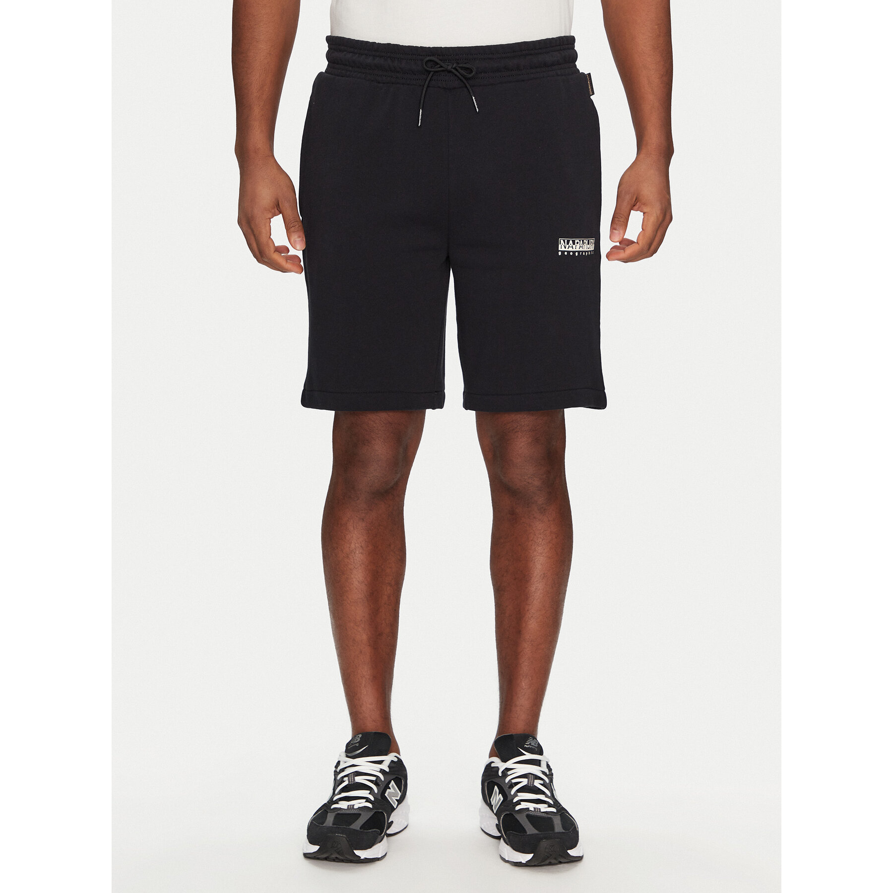 Napapijri Sportshorts N-Gori NP0A4IBQ0411 Schwarz Regular Fit