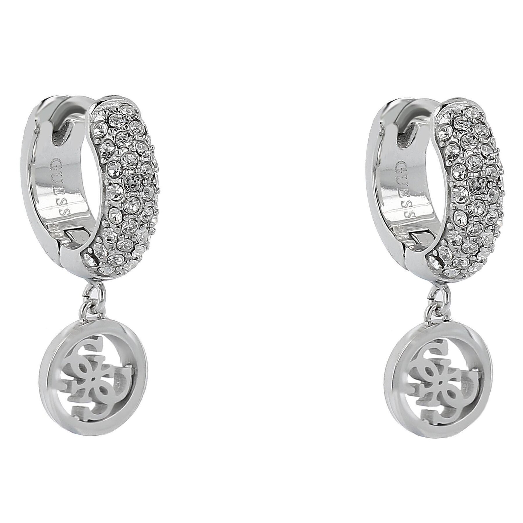 Náušnice Guess JUBE03 301JW Strieborná