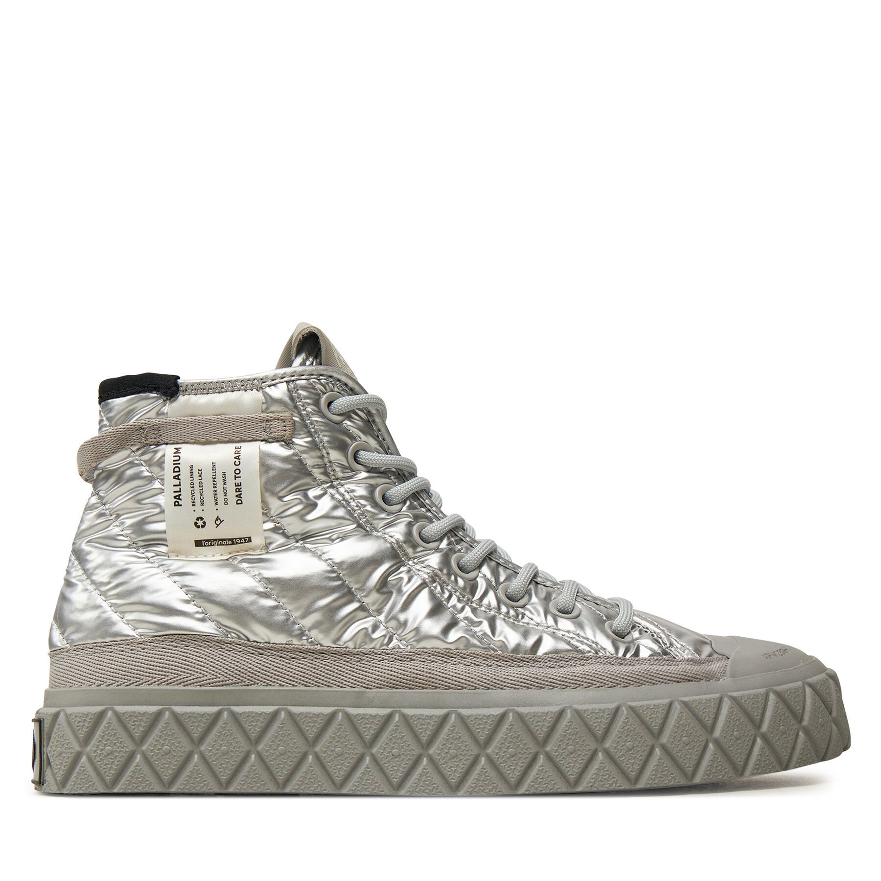 Scarponcini Palladium Palla Ace Re-Quilt W 94325-082-M Grigio