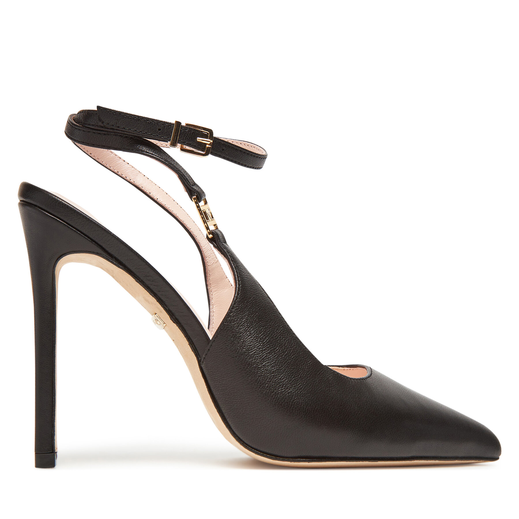 Pantofi cu toc subțire Marciano Guess 5YGZ37 7368A Negru