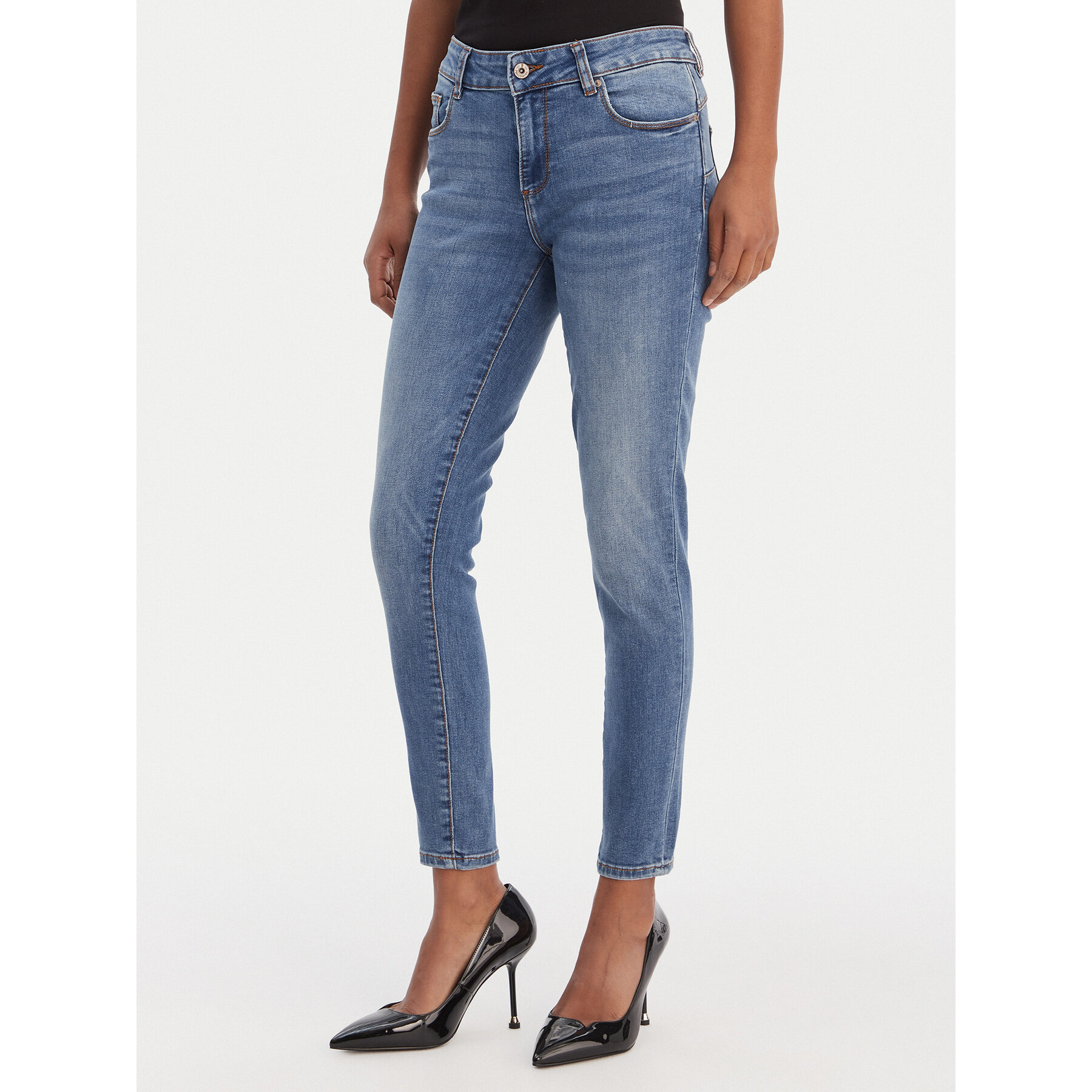 Fracomina Jeans FP26SV8000D46002 Blau Slim Fit