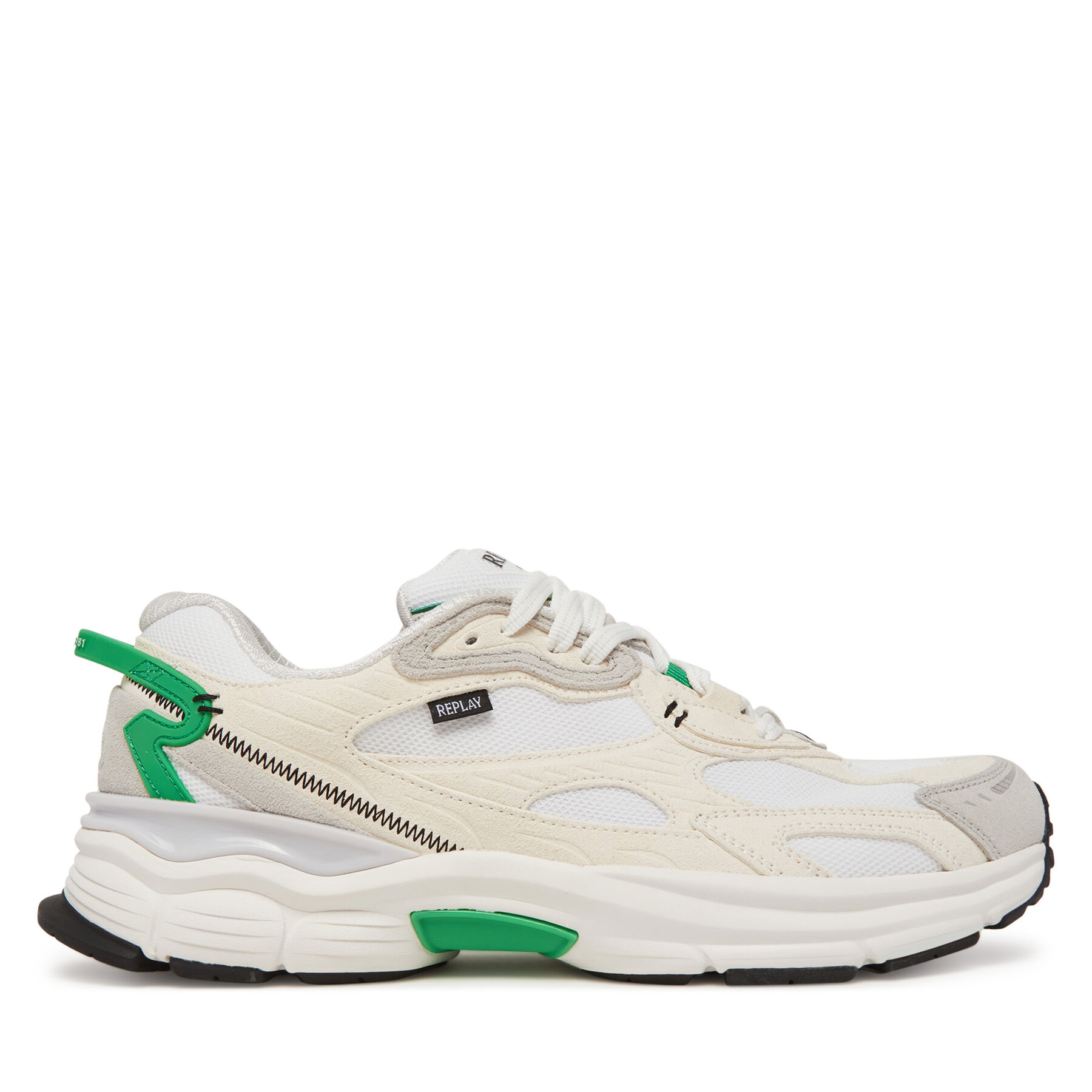 Sneakers REPLAY GMSD5 .000.C0001T Alb