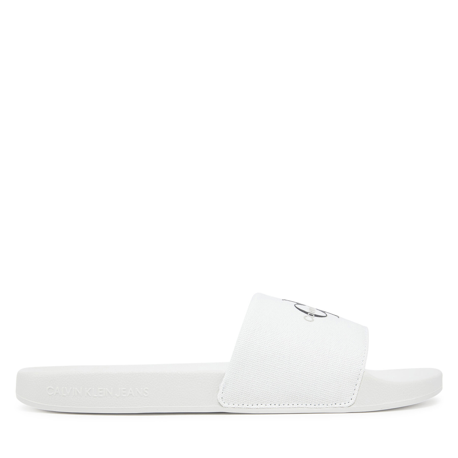 Férfi Papucs Calvin Klein Jeans, Méret: 43, Fehér, Slide Monogram Cv YM0YM01271