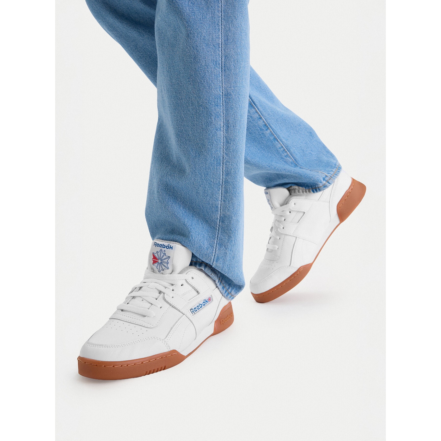 Sneakersy Reebok EO-WORKOUT PLUS 100244983 Biela