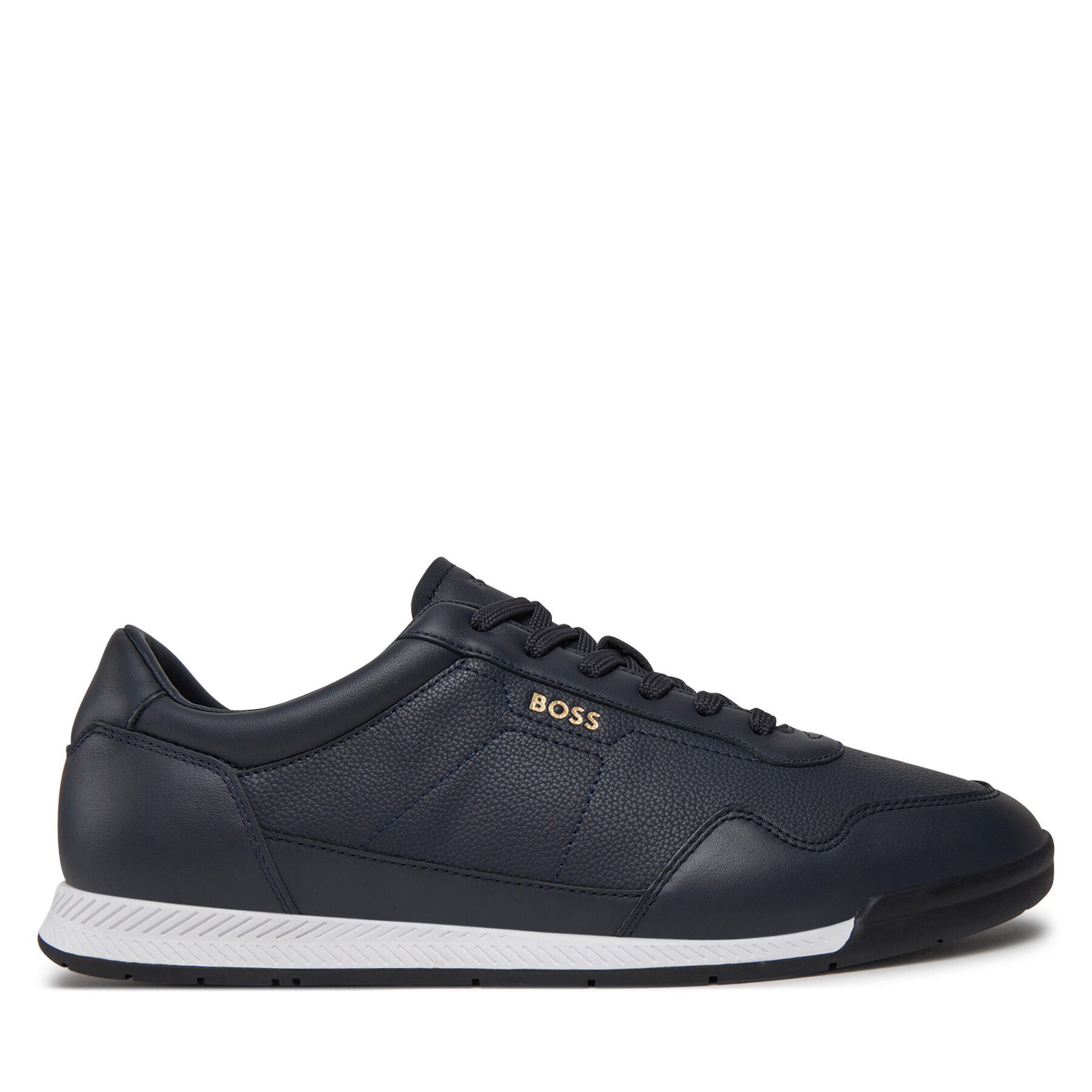 Pánske Sneakersy BOSS, Rozmer: 43, Tmavomodrá, Titanium 50536525