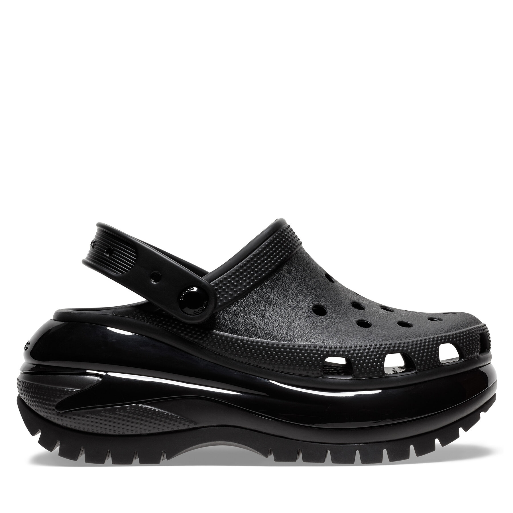 Şlapi Crocs Classic Mega Crush Clog 207988 Negru