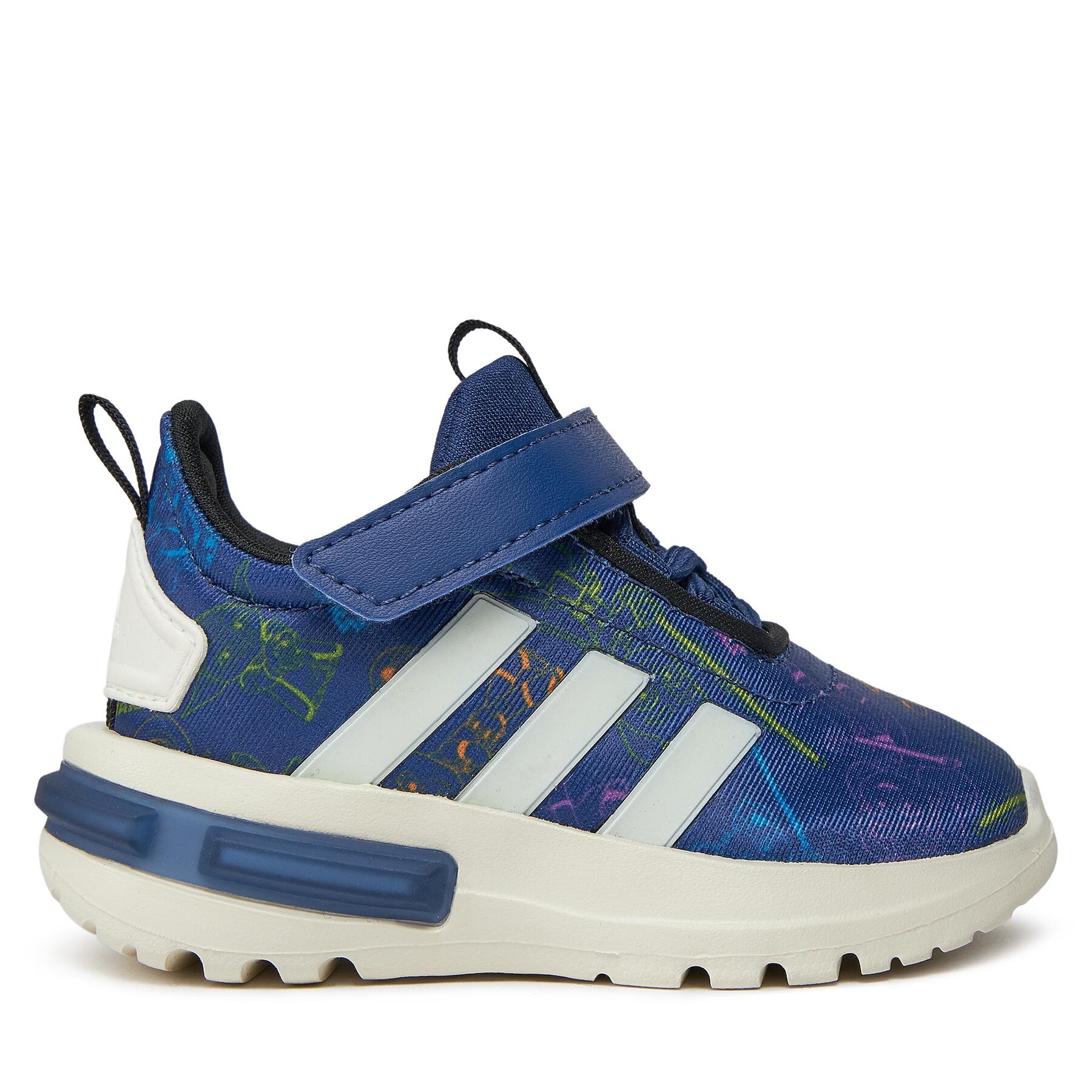 Snīkeri adidas Racer Tr23 Yj El I ID8012 Tumši zils
