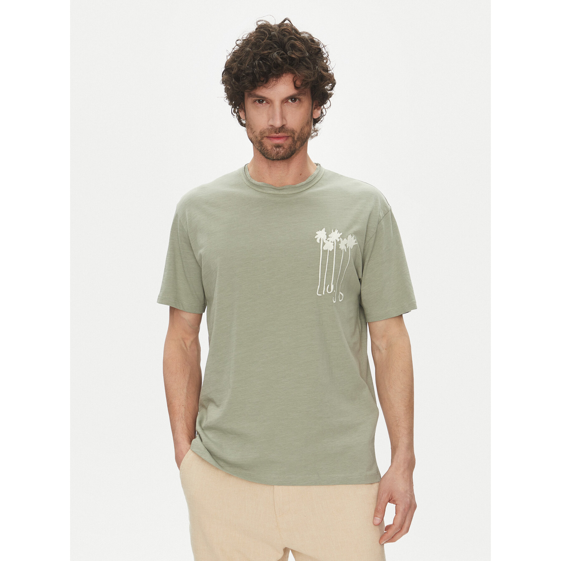 Liu Jo Póló QA5185 J7734 76206 Zöld Regular Fit