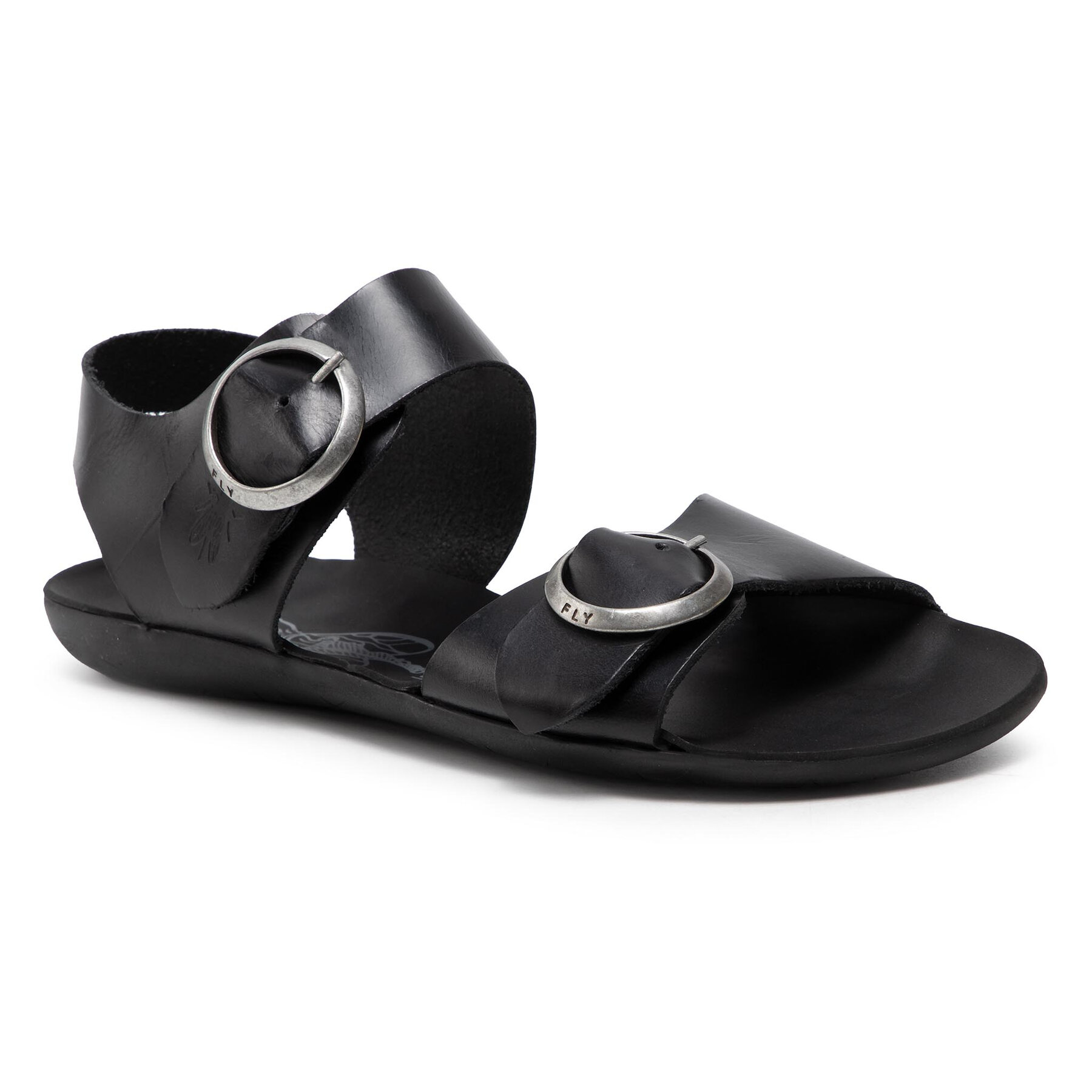 Sandale Fly London Masafly P144757000 Black epantofi.ro imagine noua