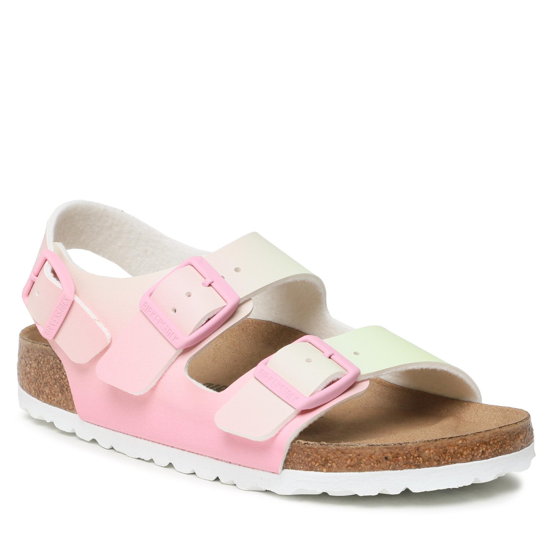 Sandale Birkenstock Milano 1024152 Ombre Sport Candy Pink/Faded Lime