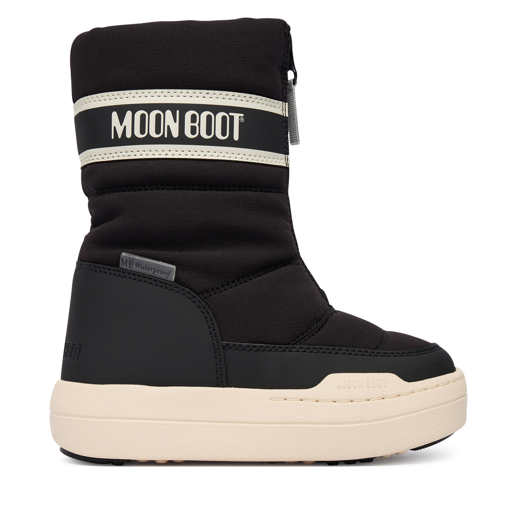 Cizme de zăpadă Moon Boot Jr Park Zip High Wp 80D3440080 S Negru