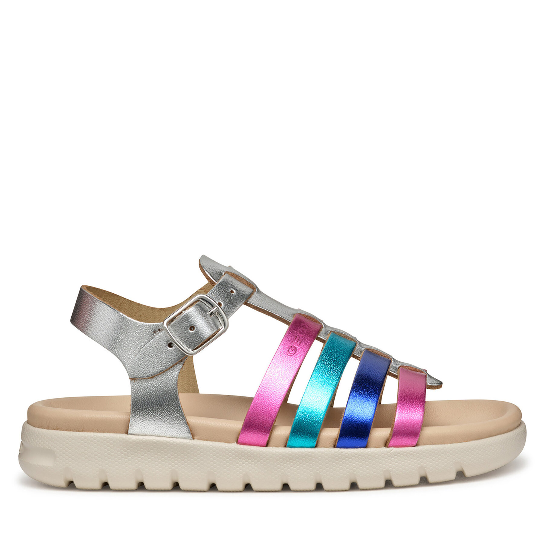 Sandali Geox J Soleima Gir J35GSB 000CF C1239 D Multicolore