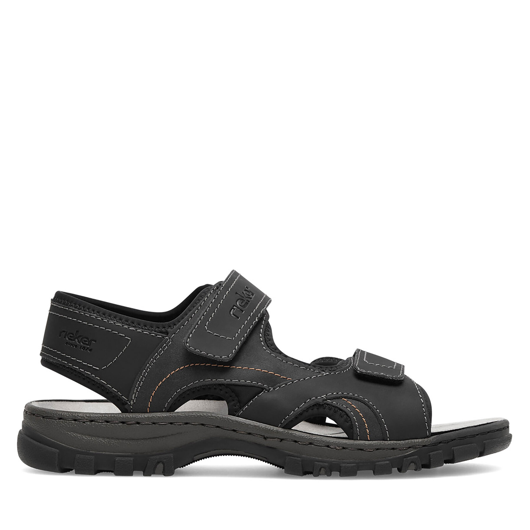 Rieker Sandalen 25053-00 Schwarz