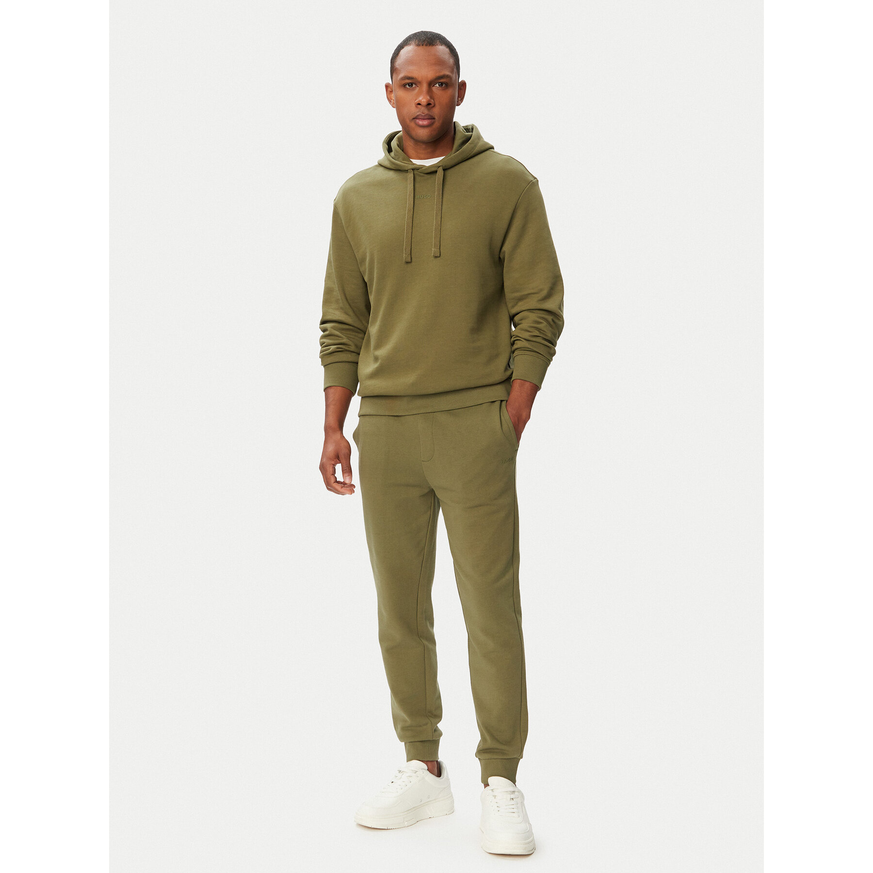 Hugo Jogginganzug Dapo Dayote 50492581 Dunkelgrün Relaxed Fit