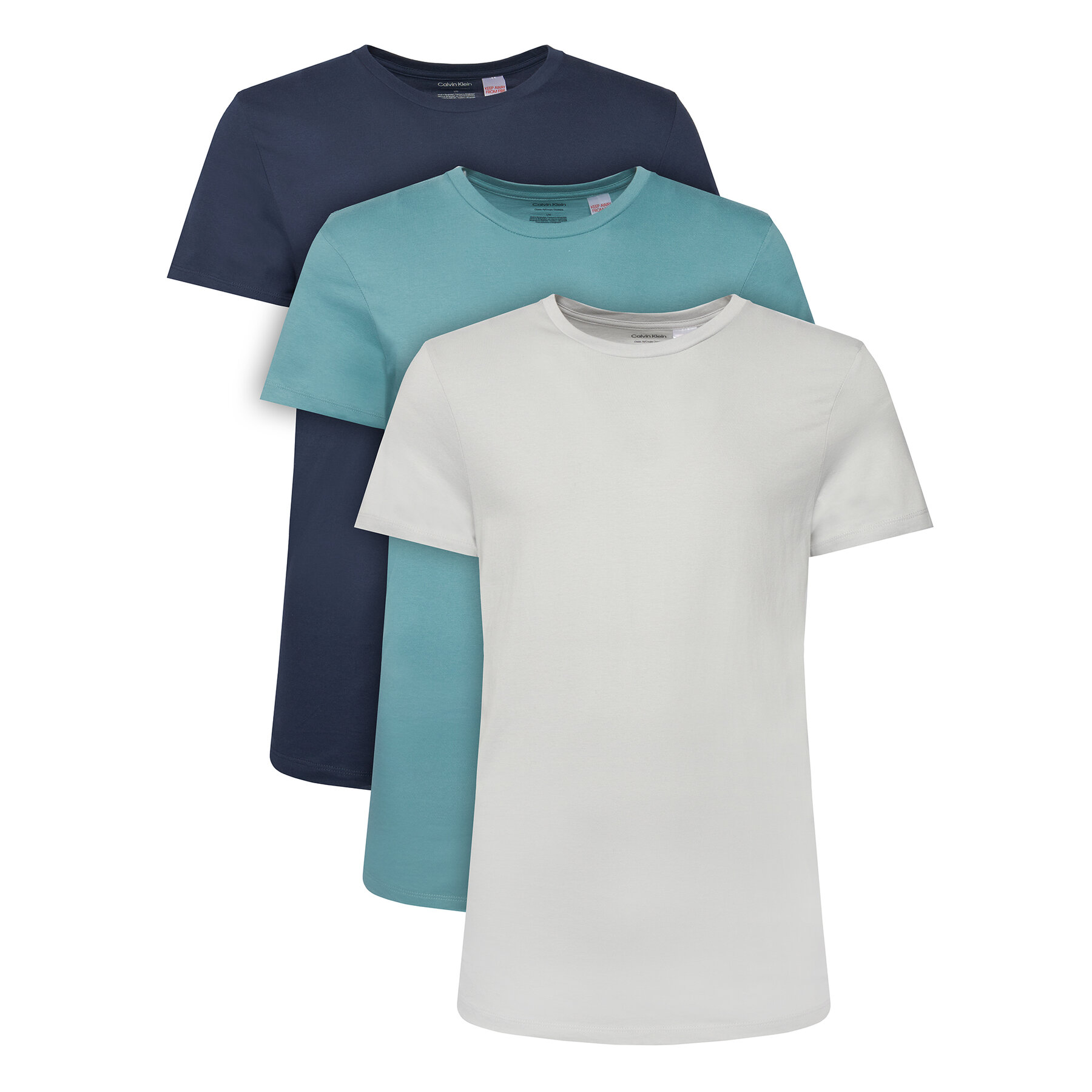 Calvin Klein Underwear Σετ t-shirts LV00NB4051 Έγχρωμο Regular Fit