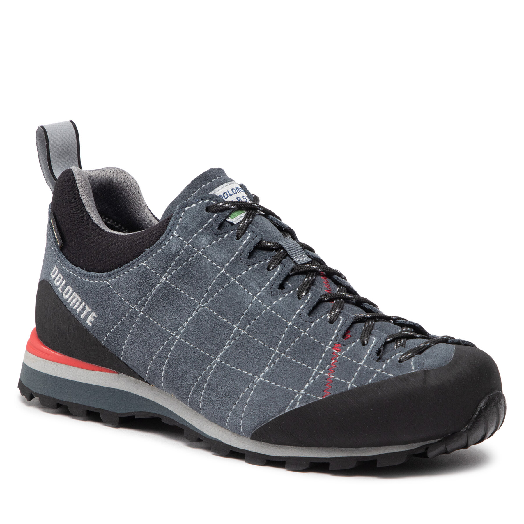 Trekkings Dolomite Diagonal Gtx GORE-TEX 265781-1433011 Storm Grey/Fiery Red 265781-1433011 imagine super redus 2022