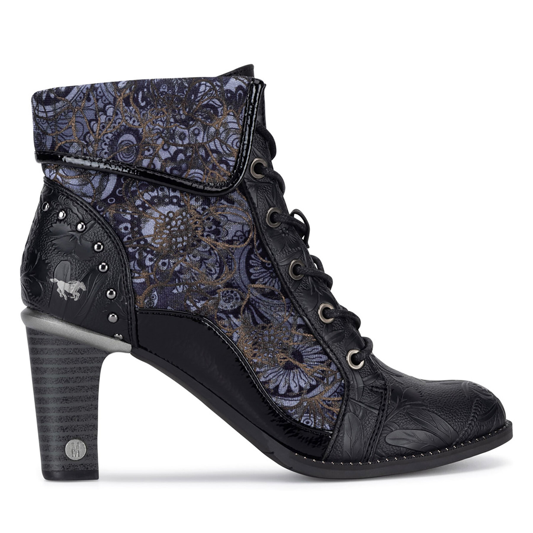 Botines Mustang 1335-506 Negro