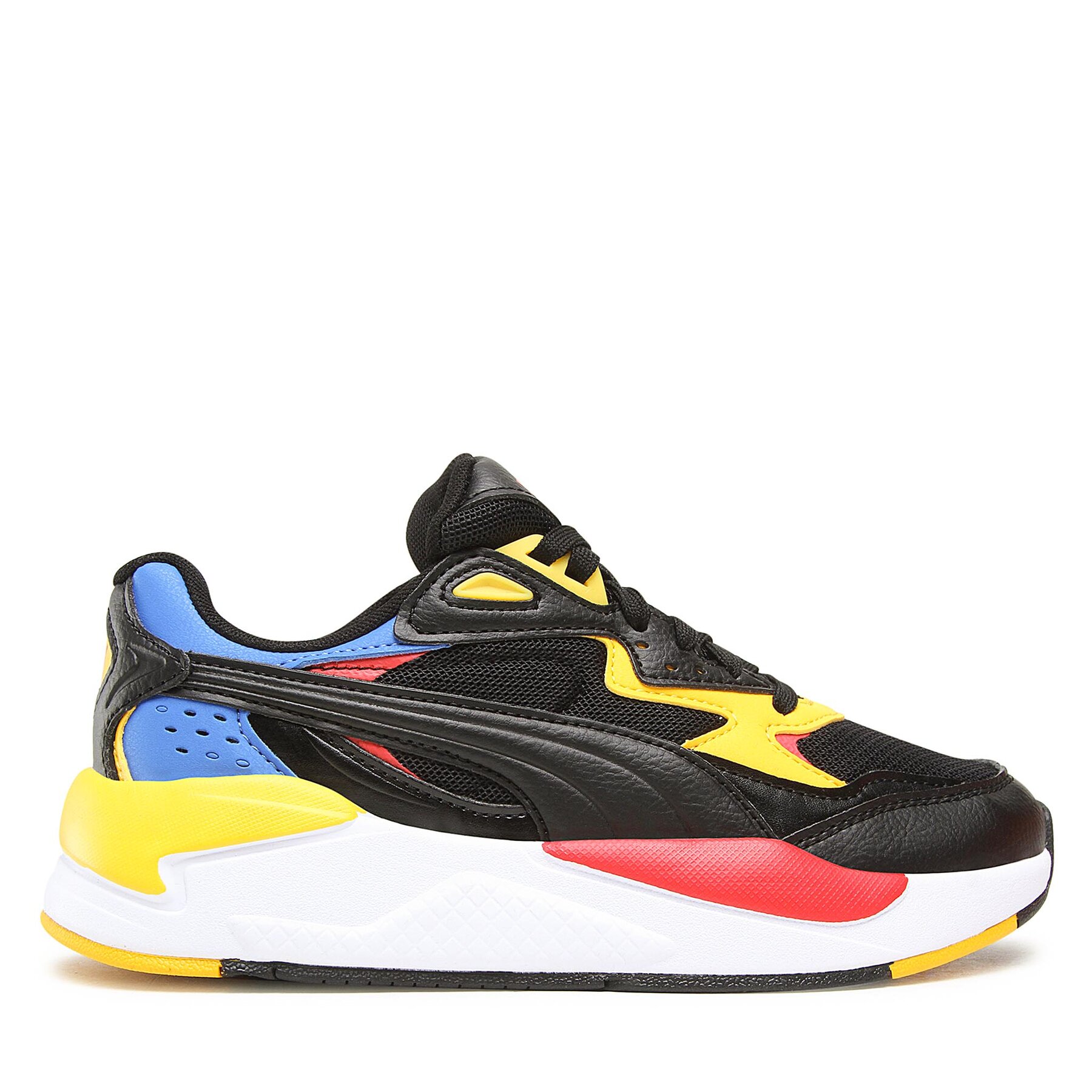 Tenisice Puma X-Ray Speed Jr 384898 04 Black/Yellow/Blue Red 04