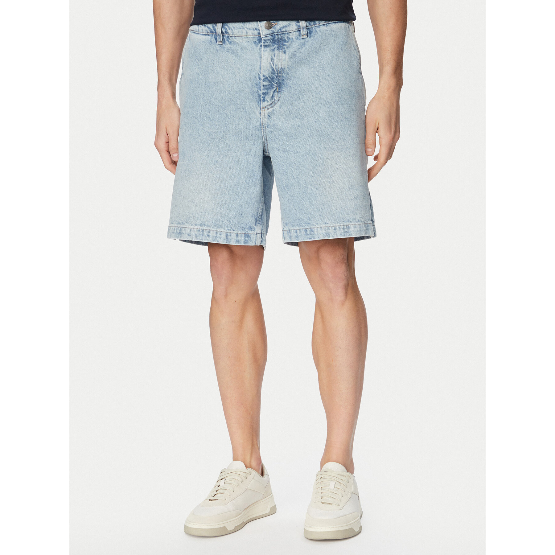 BOSS Jeansshorts Sandrew 50559031 Hellblau Regular Fit