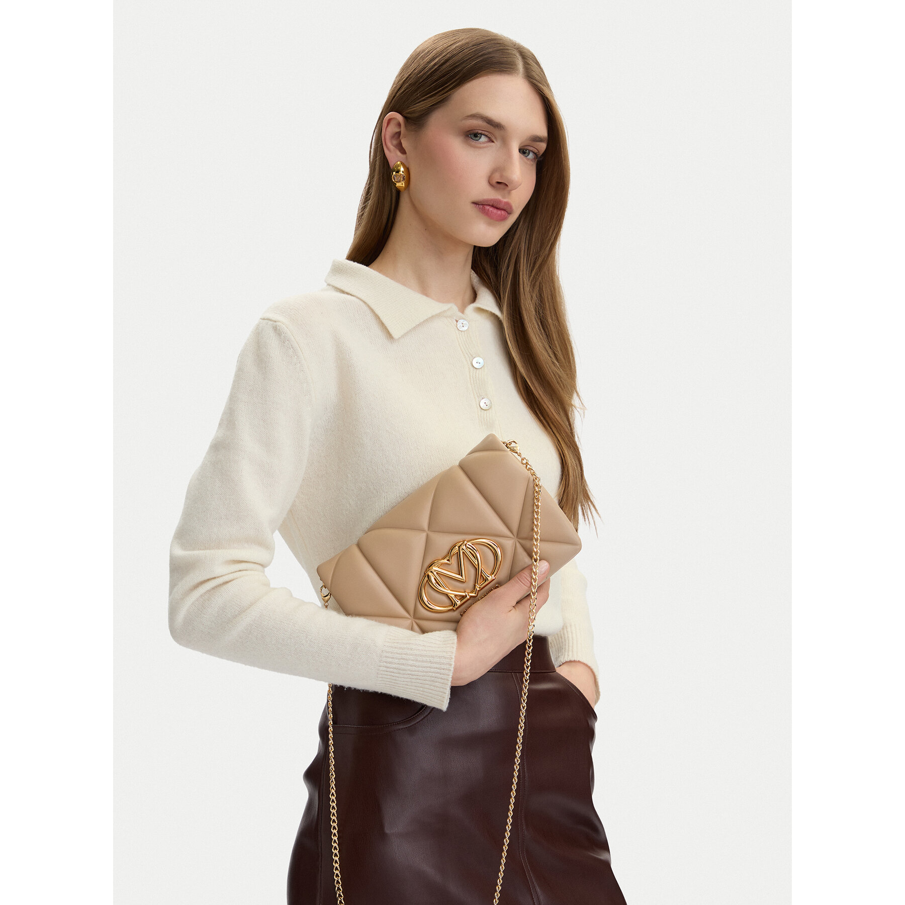 Τσάντα LOVE MOSCHINO JC4043PP0OLC0209 Μπεζ