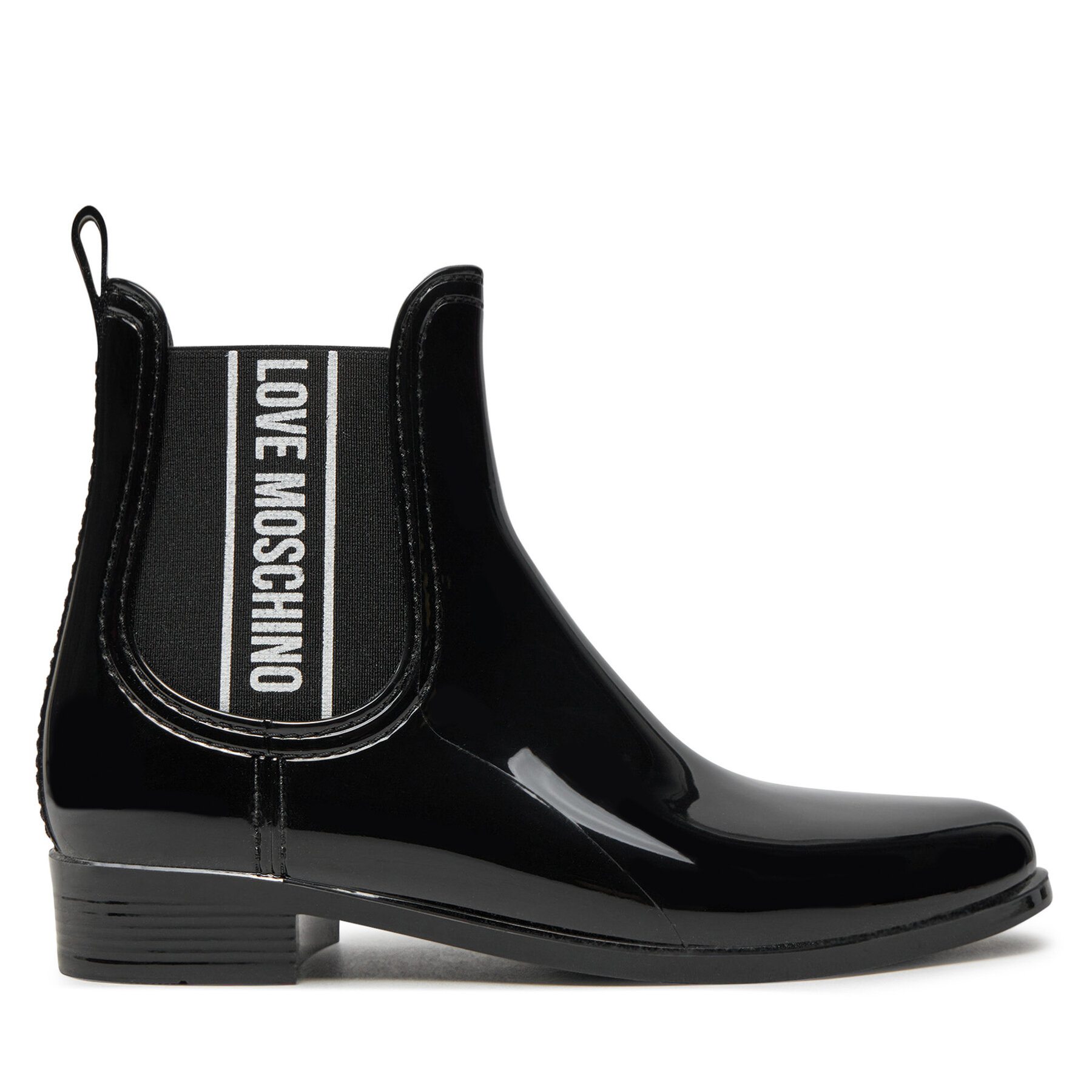 Gumicsizma LOVE MOSCHINO JA21013G1LIR1000 Fekete