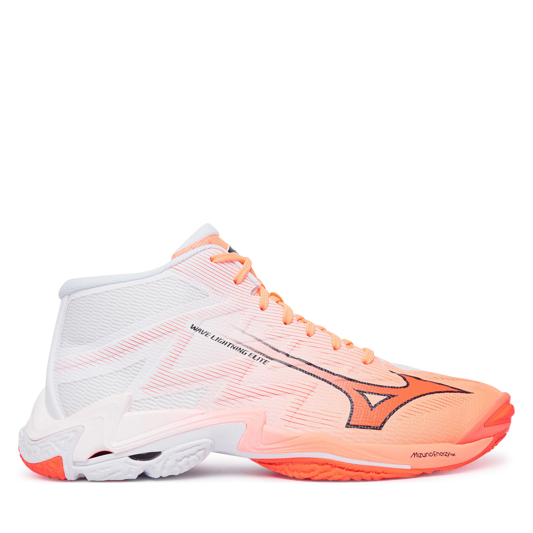 Čevlji za športe v zaprtih prostorih Mizuno Wave Lightning Elite Mid V1GA2605 Koral