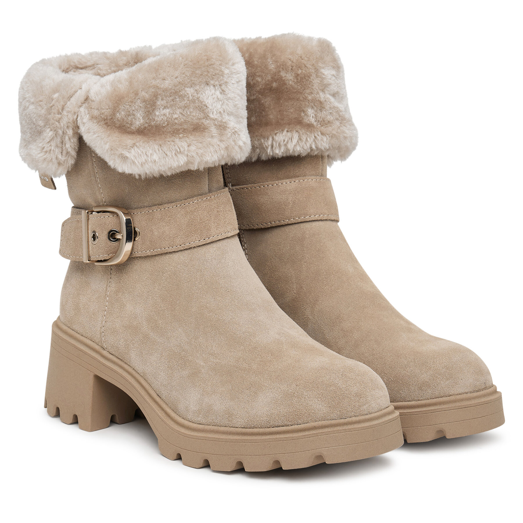 Боти Tamaris 1-26811-47 Тъмнобежов