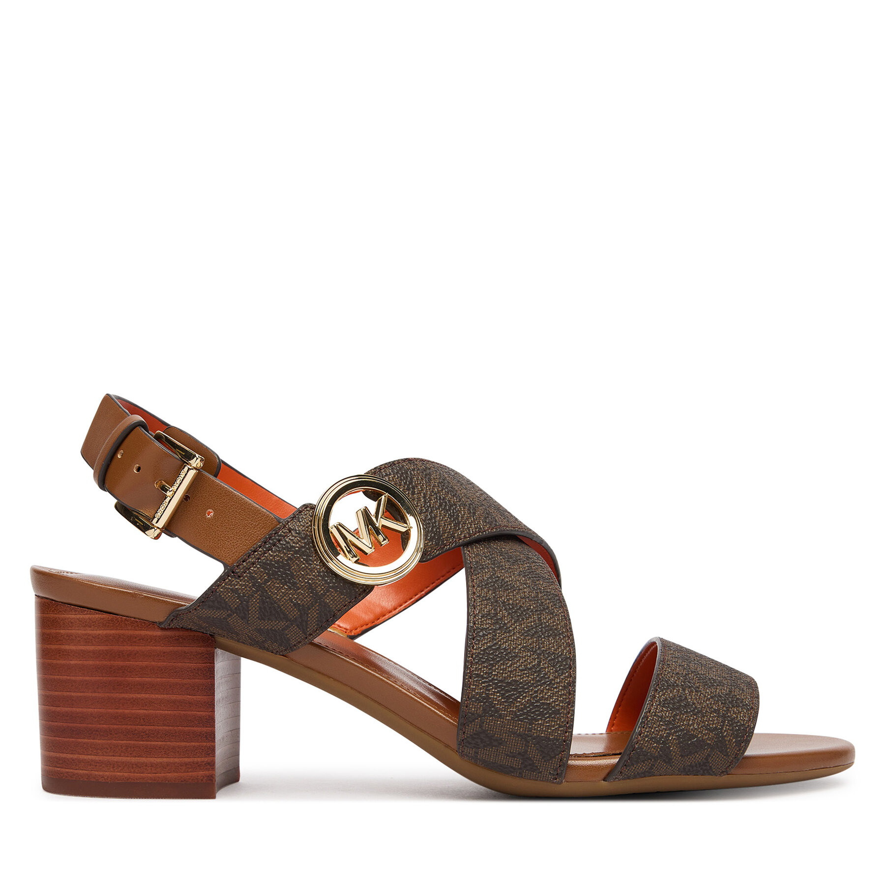 Sandále MICHAEL Michael Kors Vera Flex Mid 40S6VEMS1B Hnedá