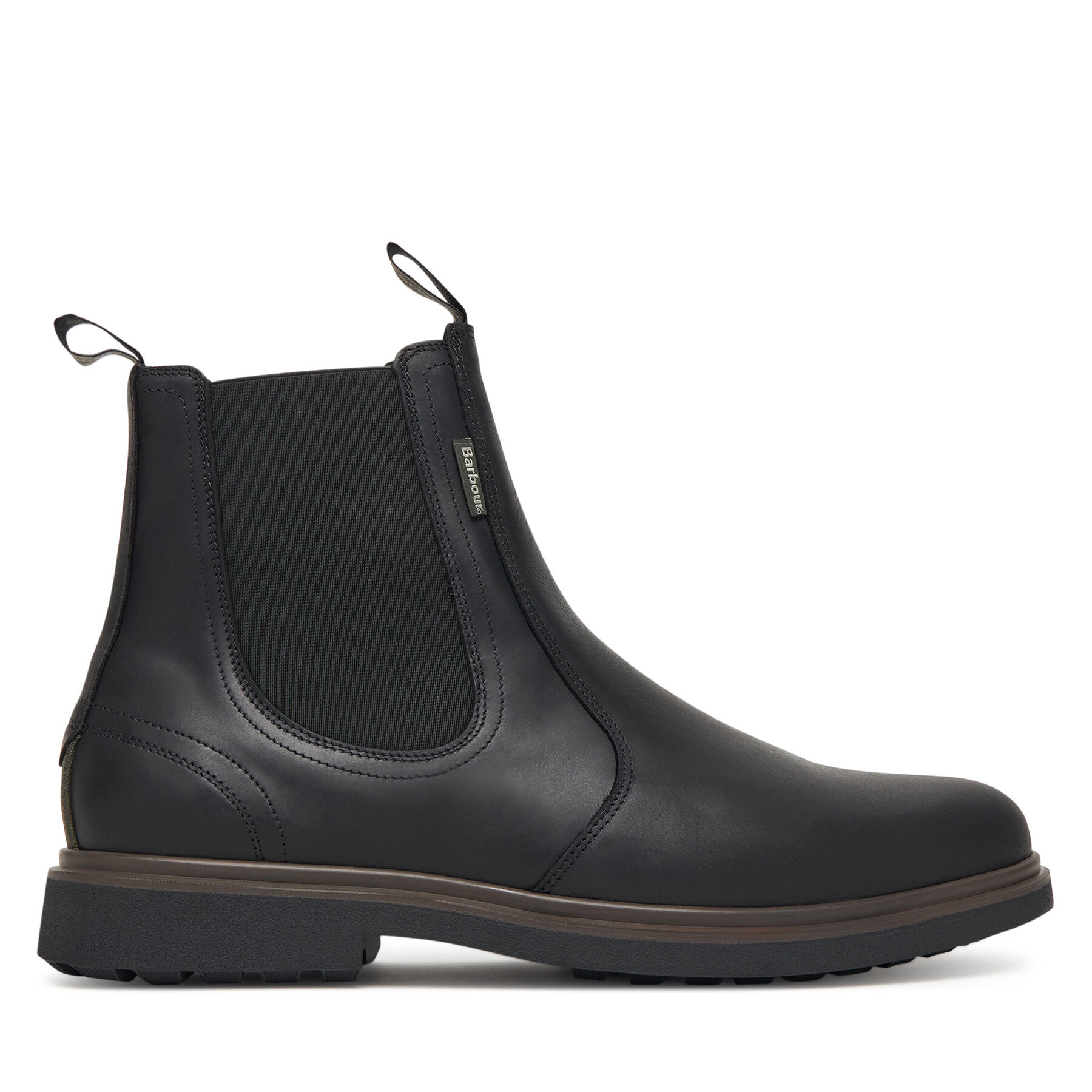 Jātnieku stila puszābaki Barbour MFO0815BK52 Melns