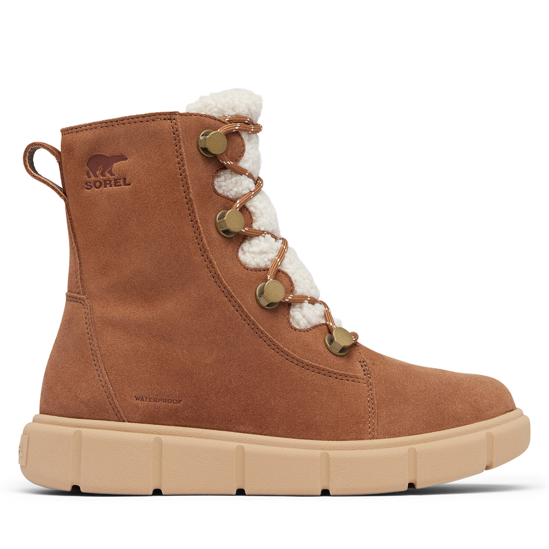 Schnürschuhe Sorel Explorer Iii Joan 2077981242 Braun