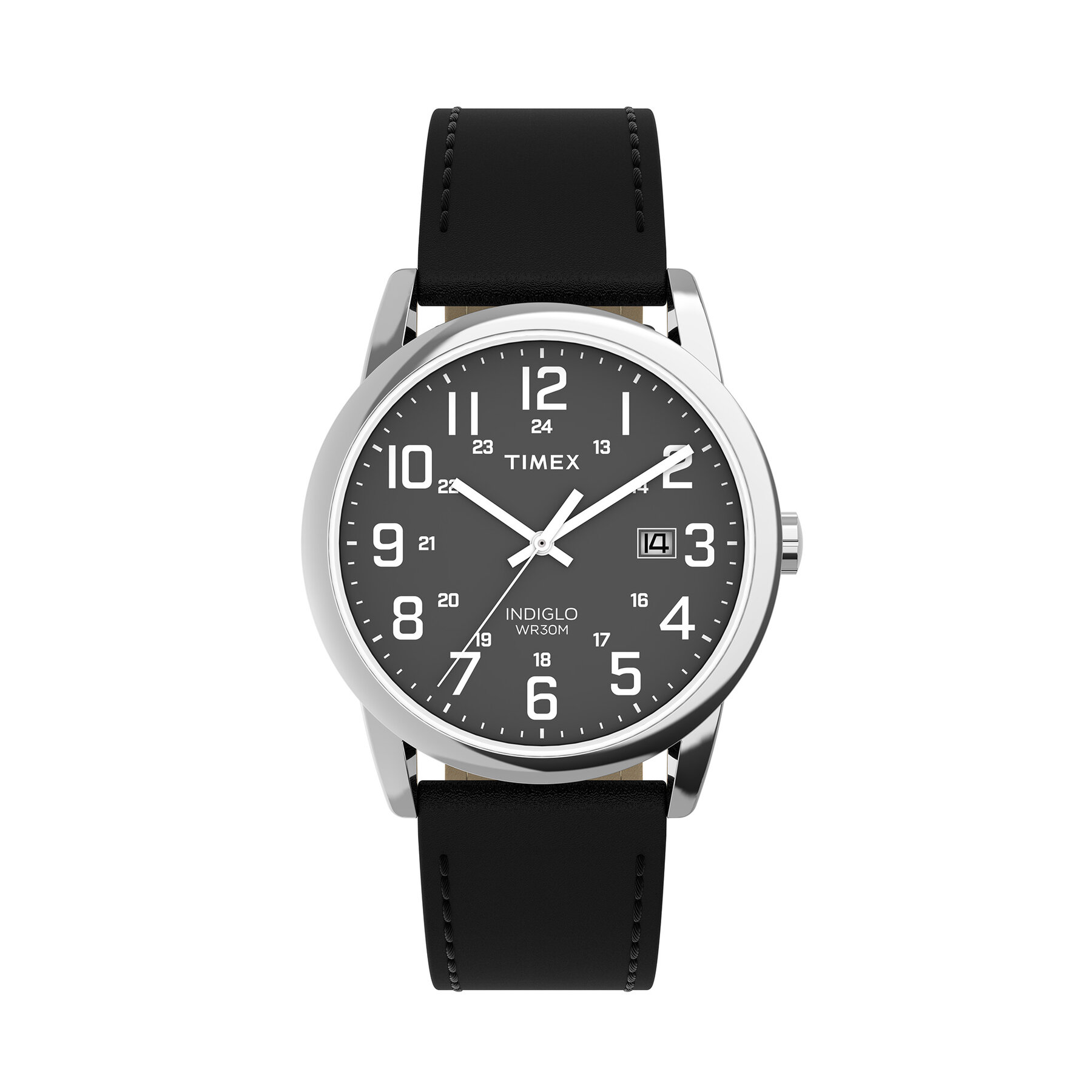 Часовник Timex Easy Reader Classic TW2Y12800 Черен