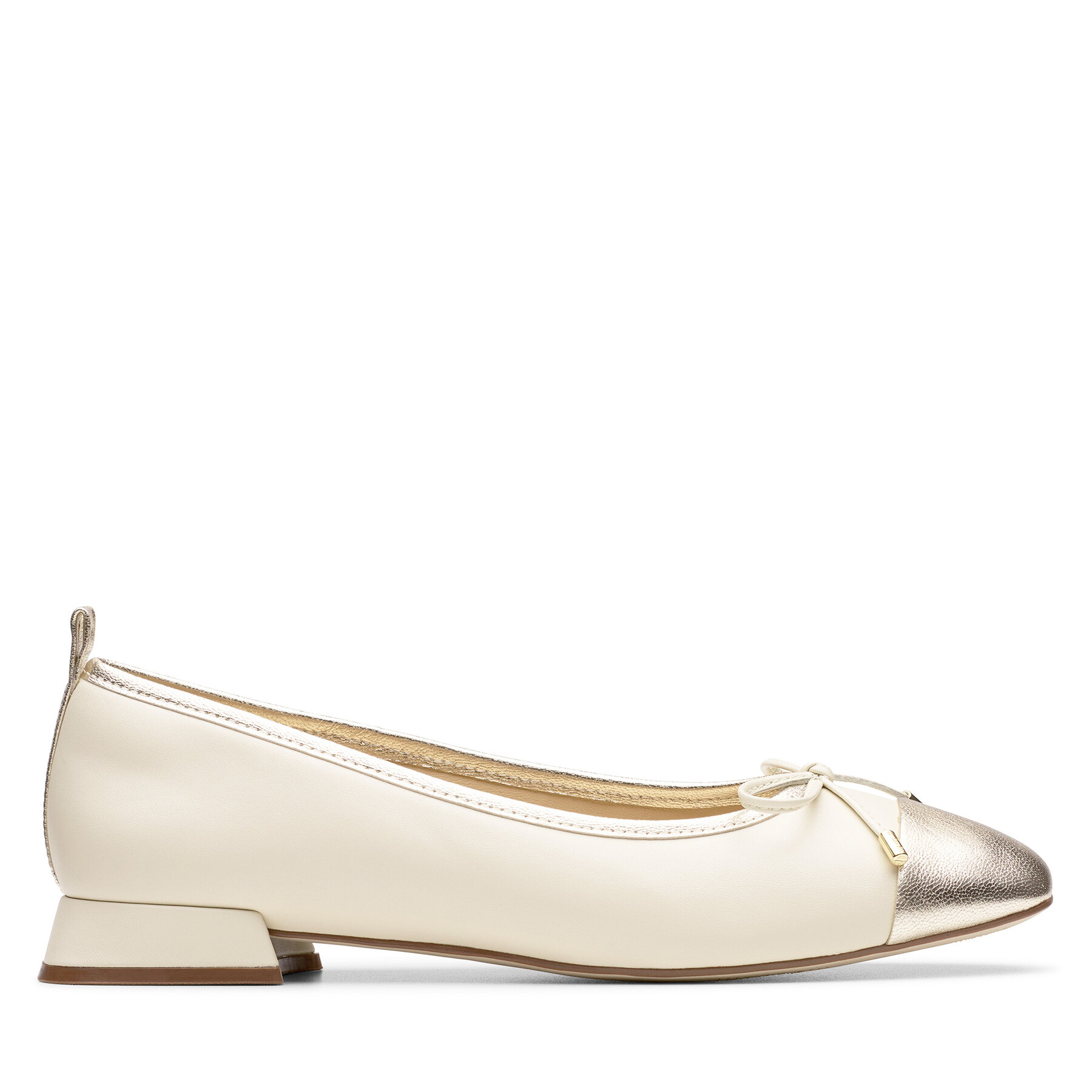 Balerina Clarks Ubree15 Poppy 26181326 Bézs
