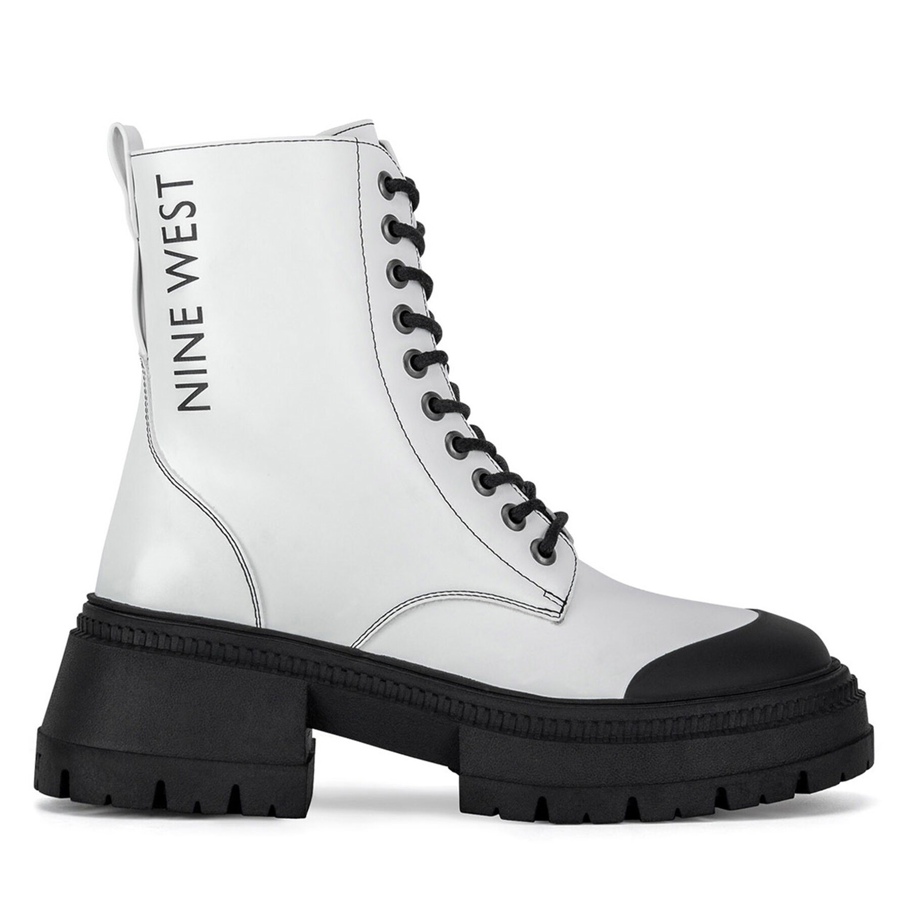 Botine Nine West WFA3033-5 Alb