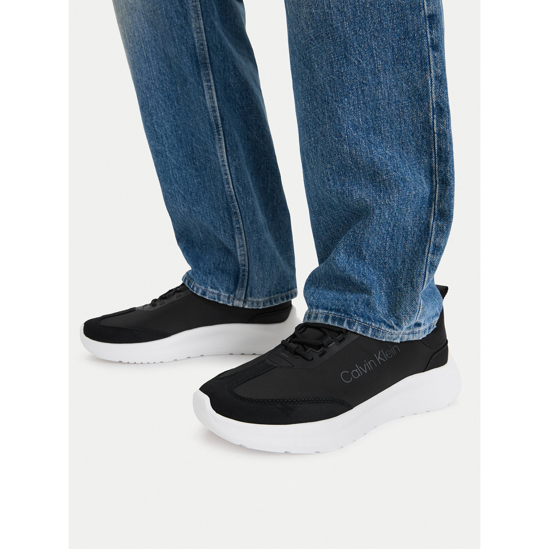 Sneakers Calvin Klein Light Eva Runner HM0HM02241 0GM Negru