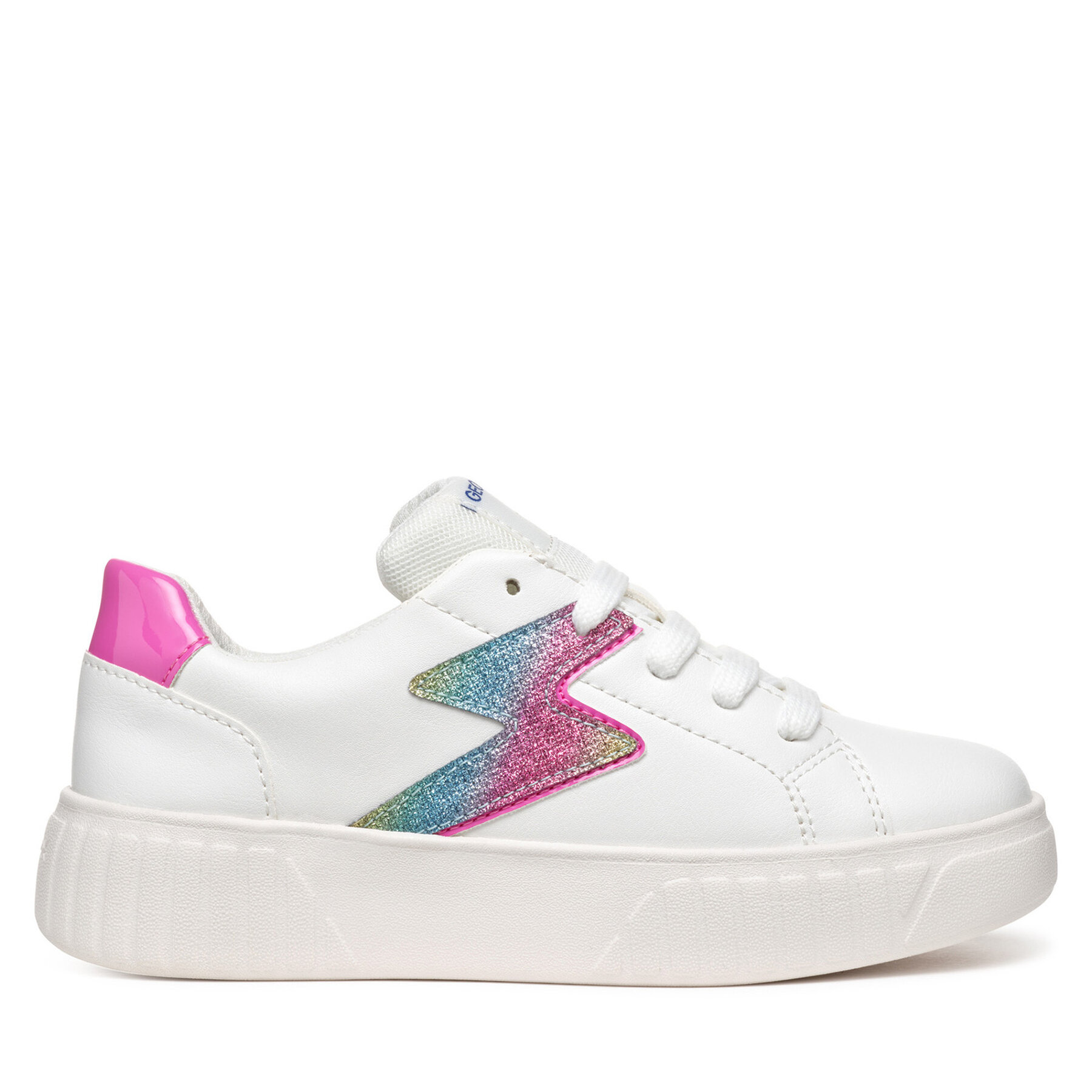 Geox Dievča Sneakersy, Rozmer: 28, Biela, J Mikiroshi J45DVA 0BCQD C0653 M