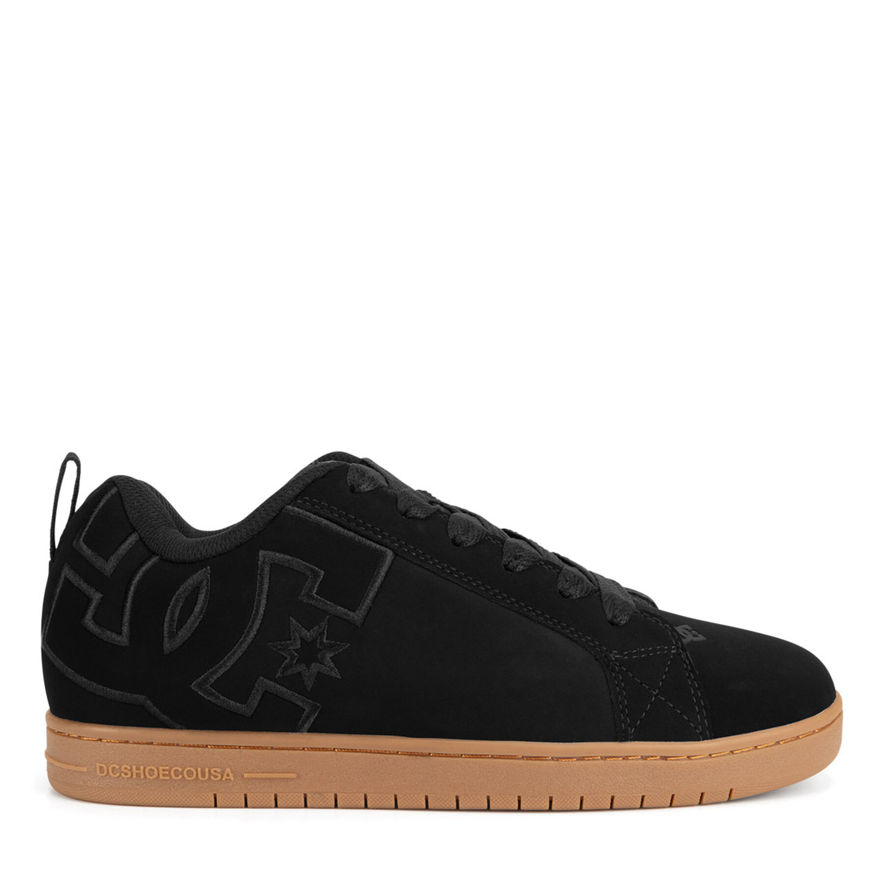 Męskie DC Shoes Sneakersy, Rozmiar 43 Czarny COURT GRAFFIK 300529-BGM