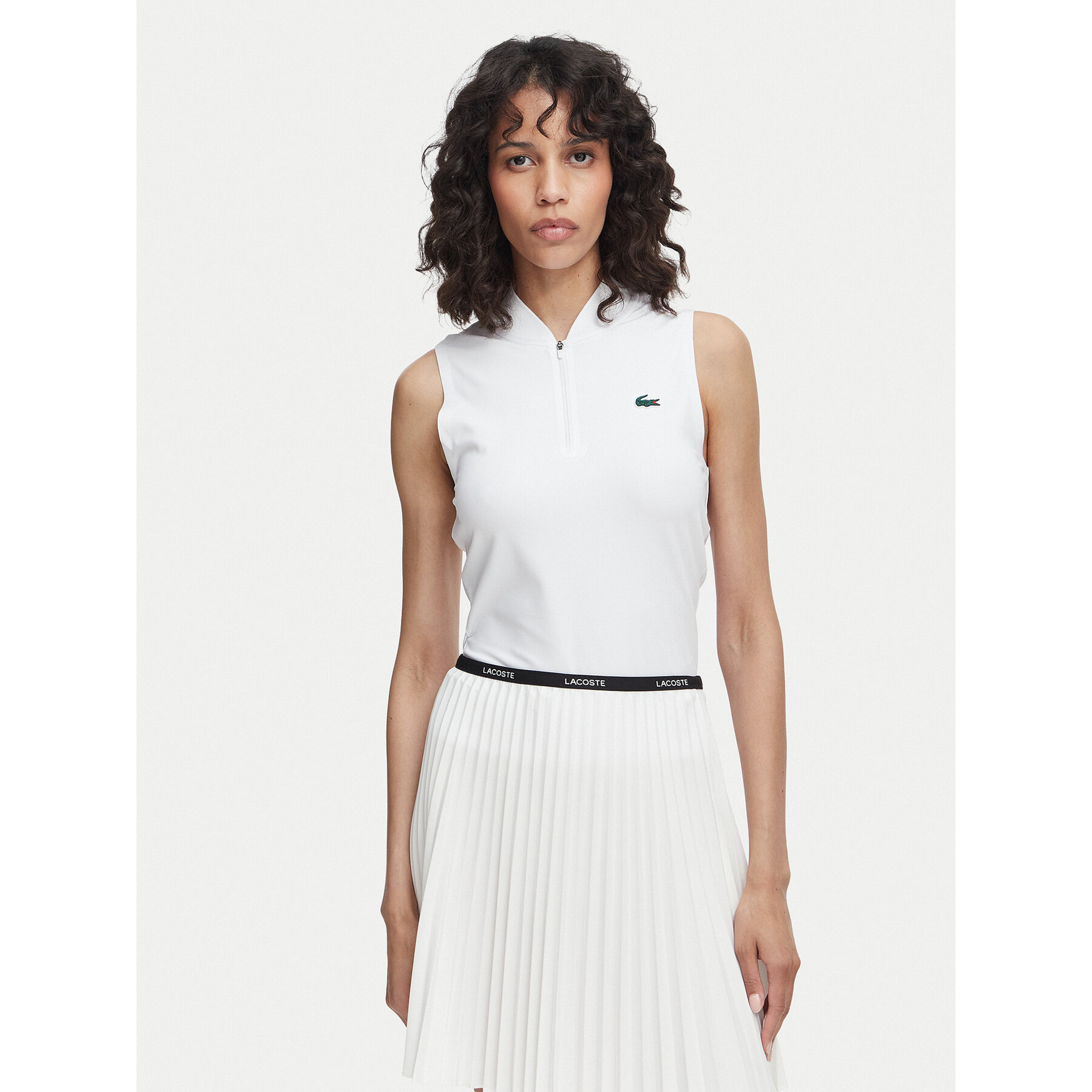 Lacoste Top PF0202 Weiß Regular Fit