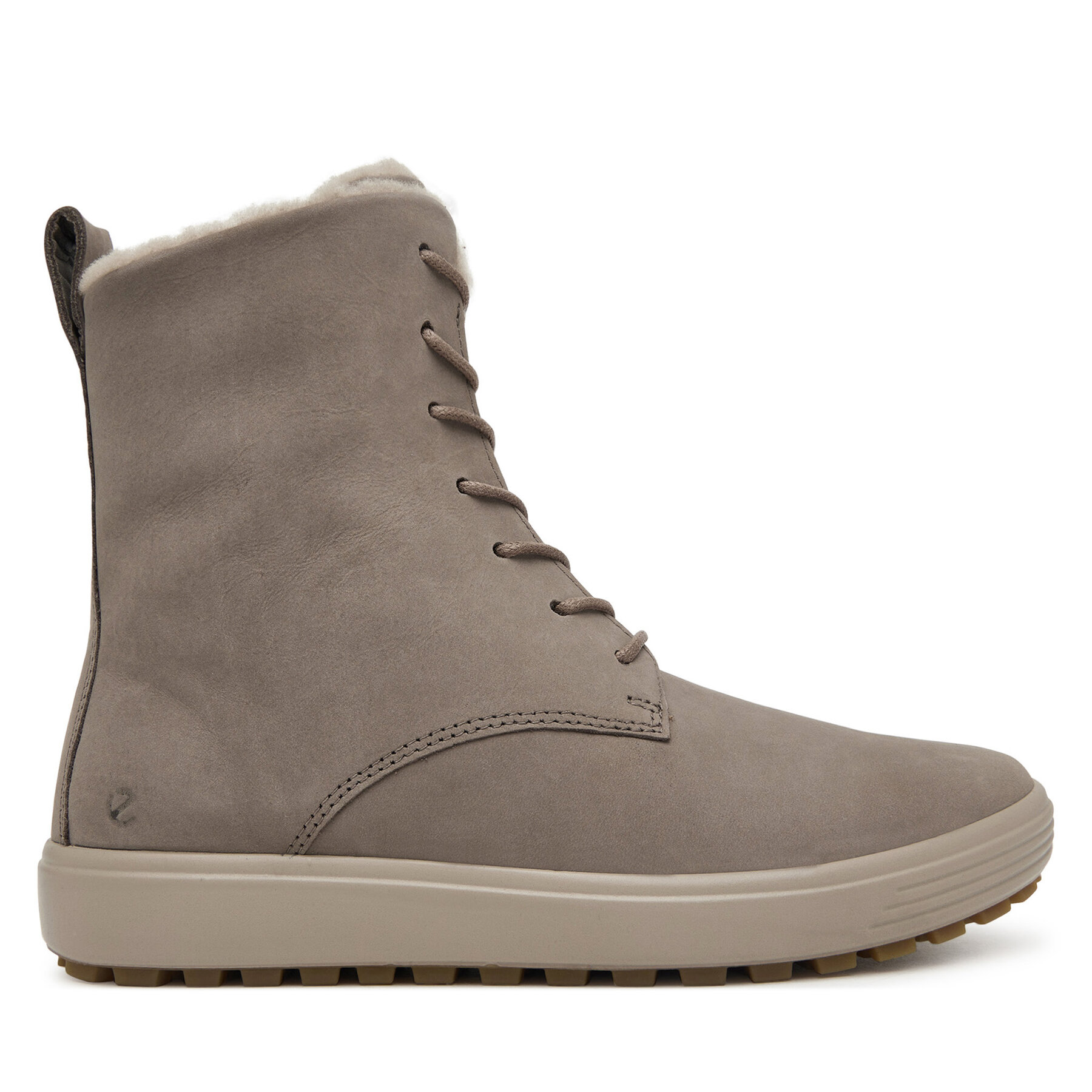 Šnurovacia obuv ECCO Soft 7 Tred W 45042361768 Svetlosivá
