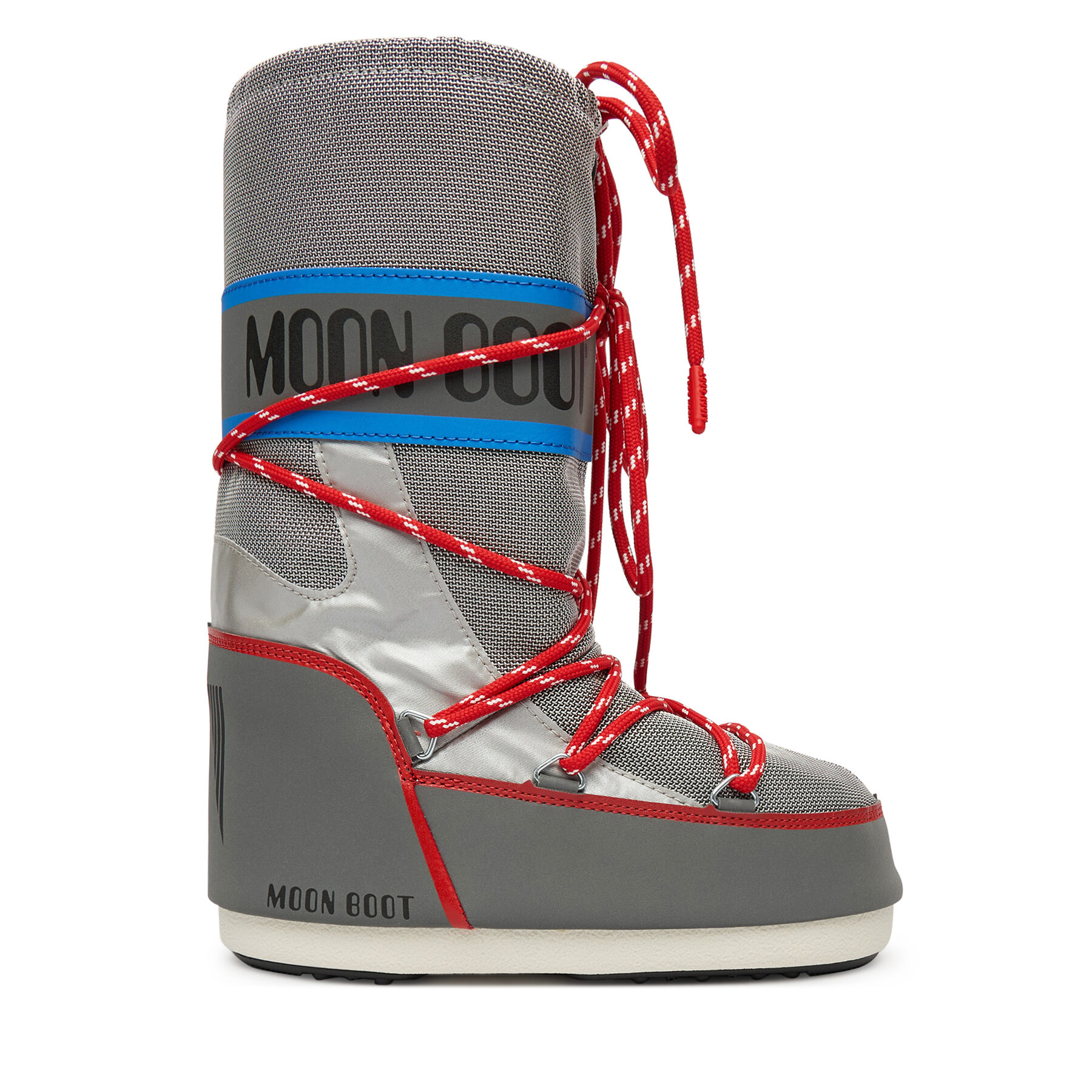 Cizme de zăpadă Moon Boot Mb Icon Space Racing 80D1403030 Gri